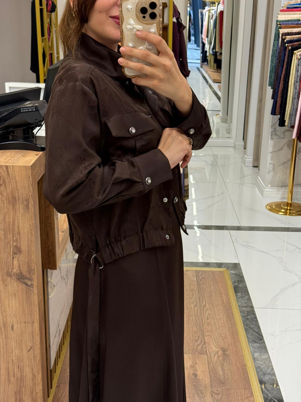 ÇITÇIT DETAYLI ELBİSE