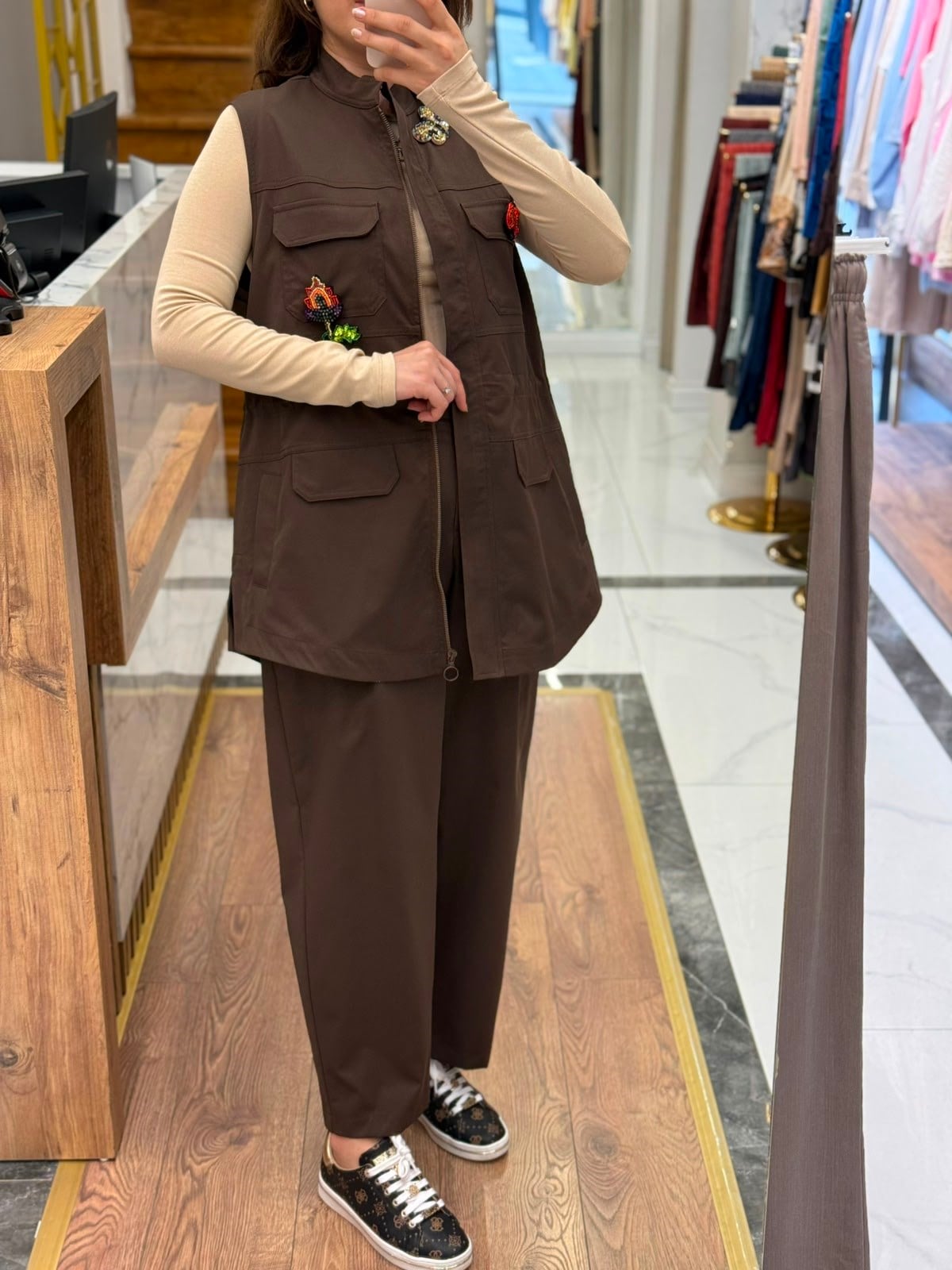 GHİSA- YELEK PANTOLON TAKIM