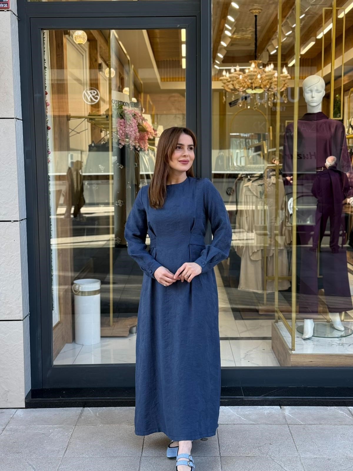 NUSS - TENCEL ELBİSE1