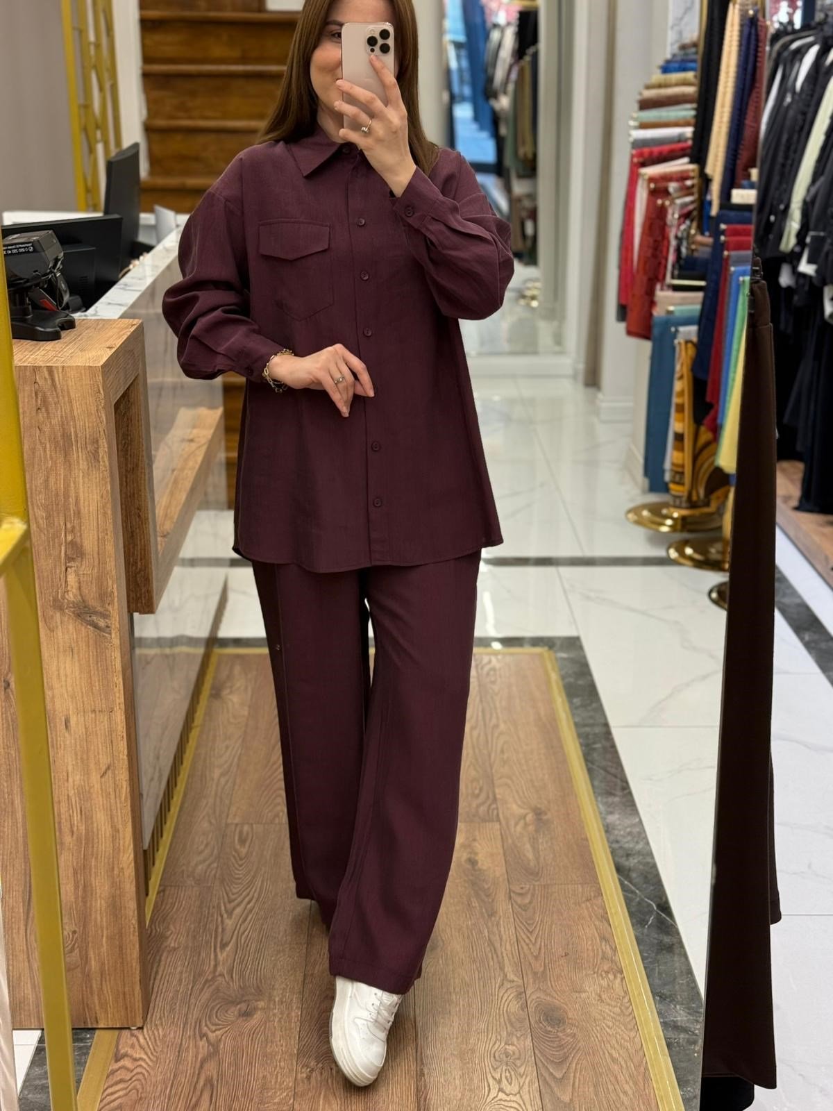 NUSS - TENCEL PANTOLONLU TAKIM