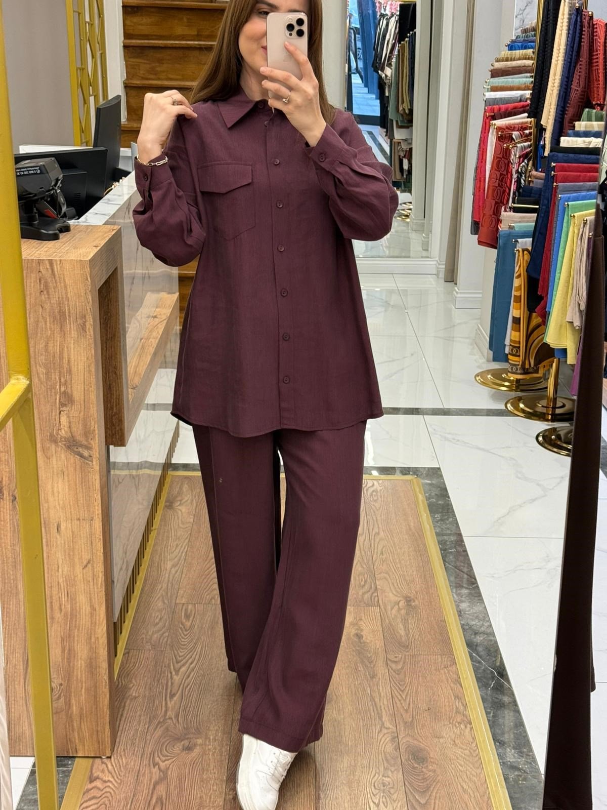 NUSS - TENCEL PANTOLONLU TAKIM