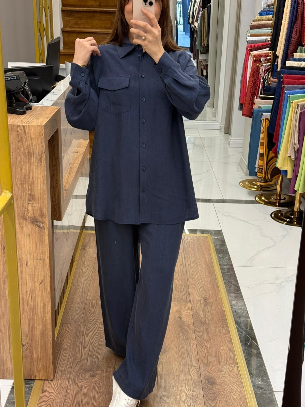 NUSS - TENCEL PANTOLONLU TAKIM2