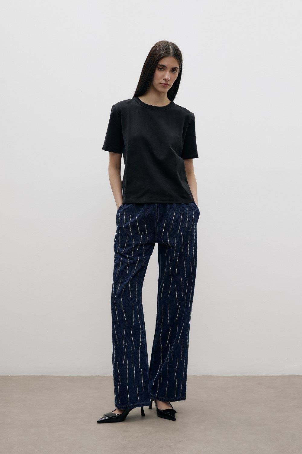 SHİNE POP PANTOLON-LACİVERT