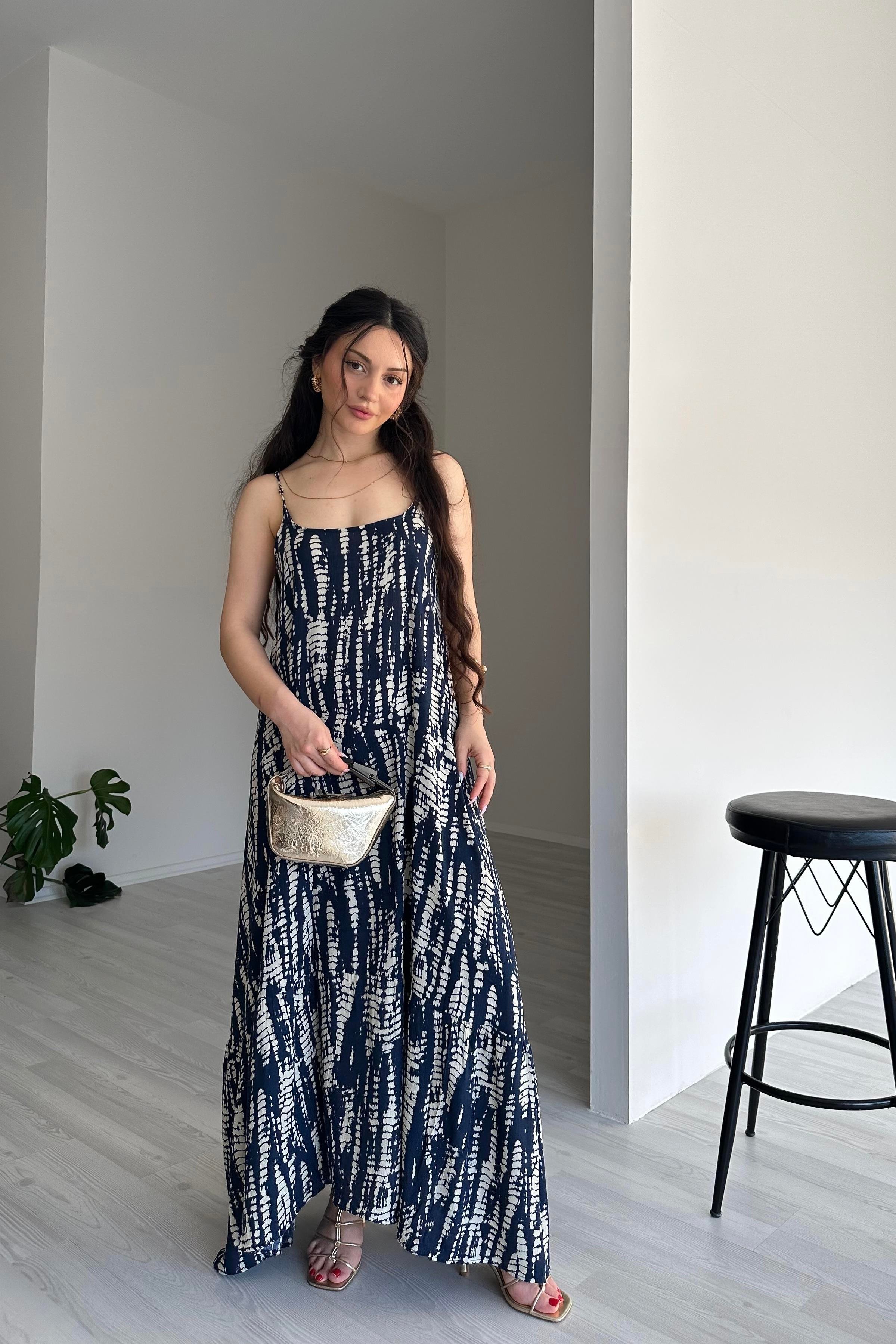 Helen Deniz Kabuklu Elbise