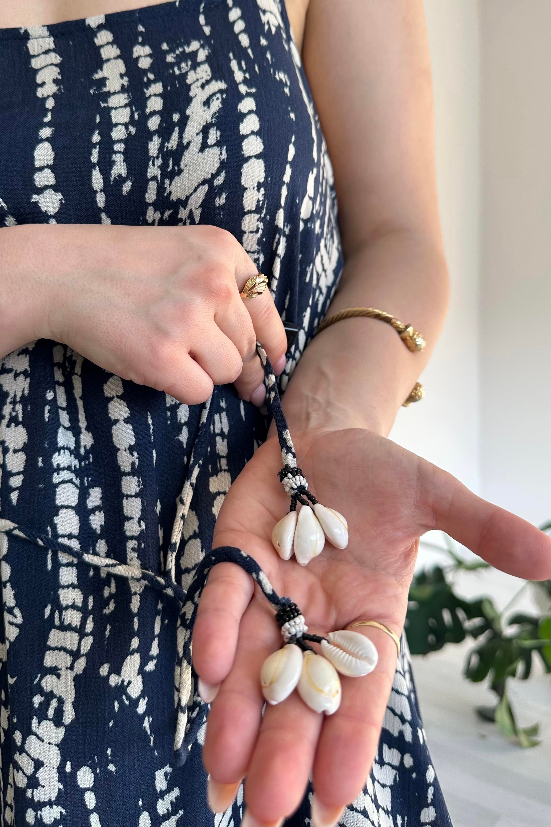 Helen Deniz Kabuklu Elbise