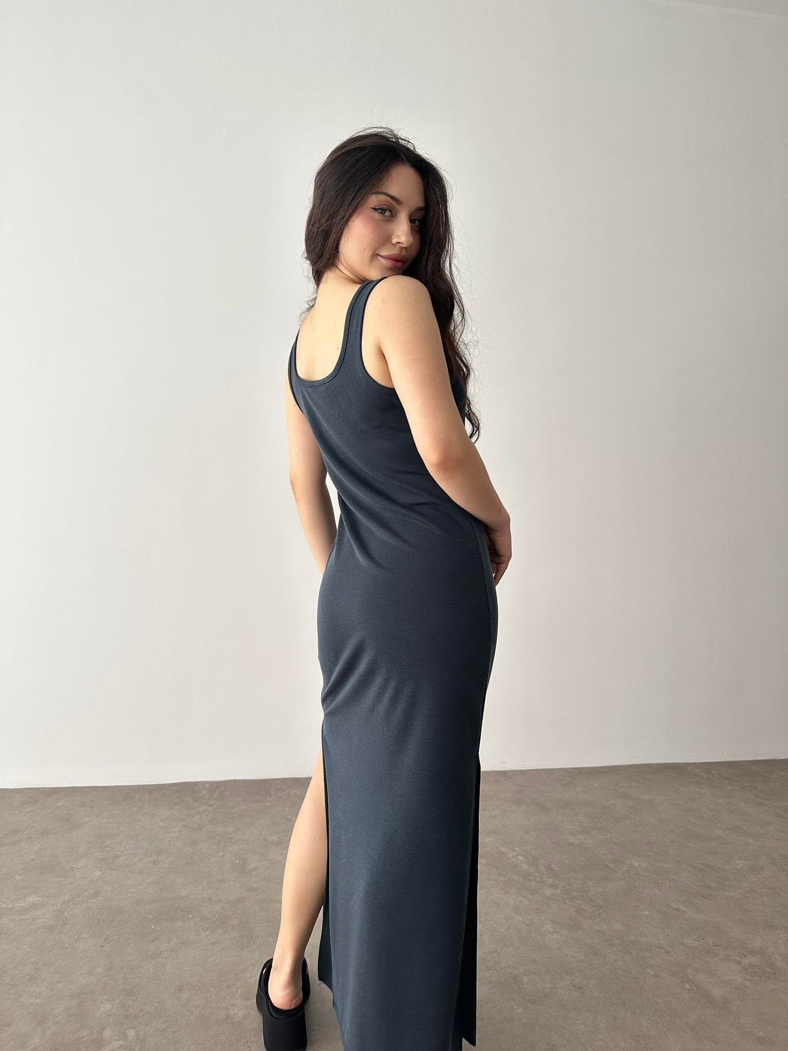 OYSH. Basic Antrasit Elbise