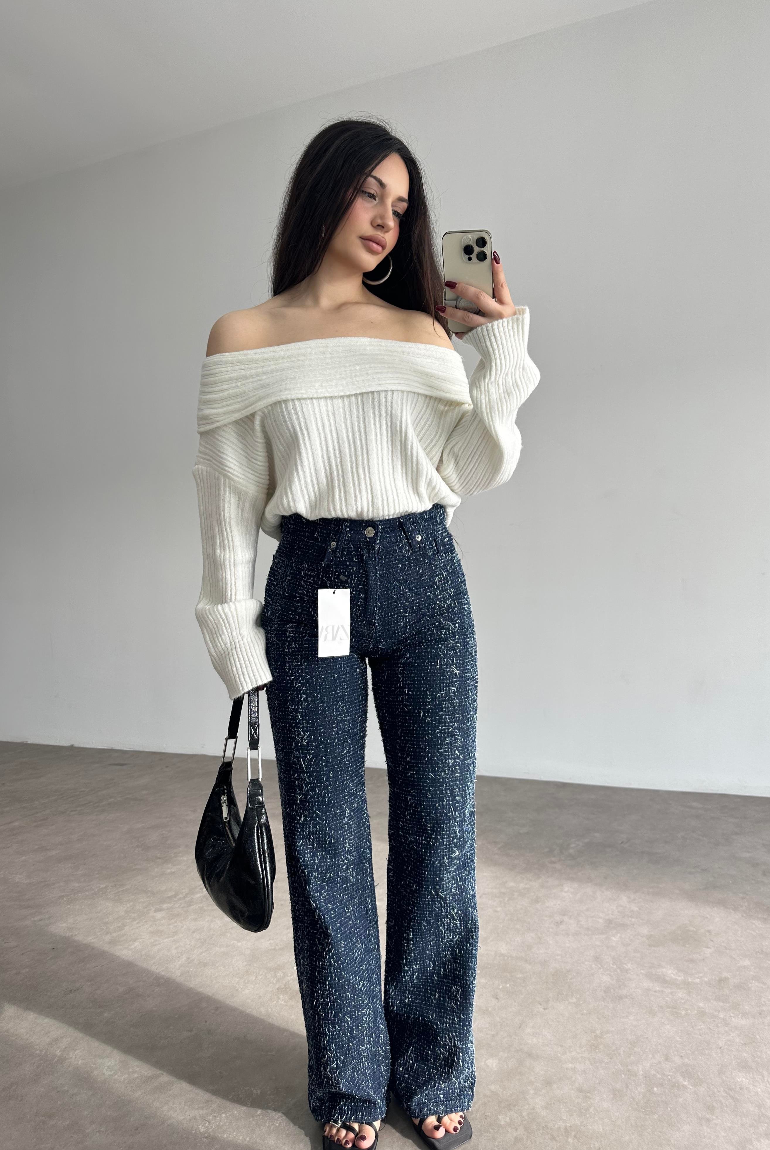 ZR Premium İpli Model Straight Jean