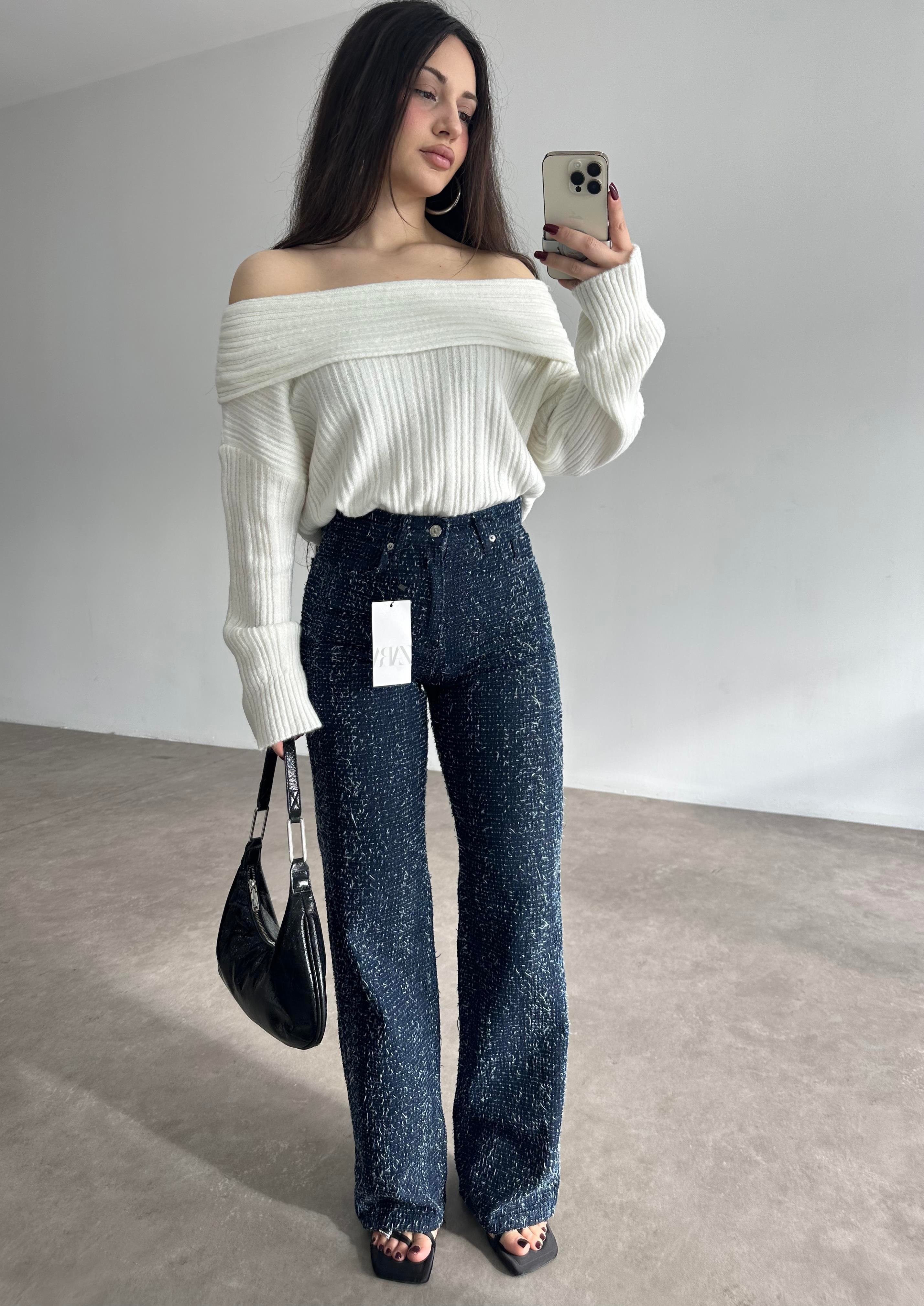 ZR Premium İpli Model Straight Jean