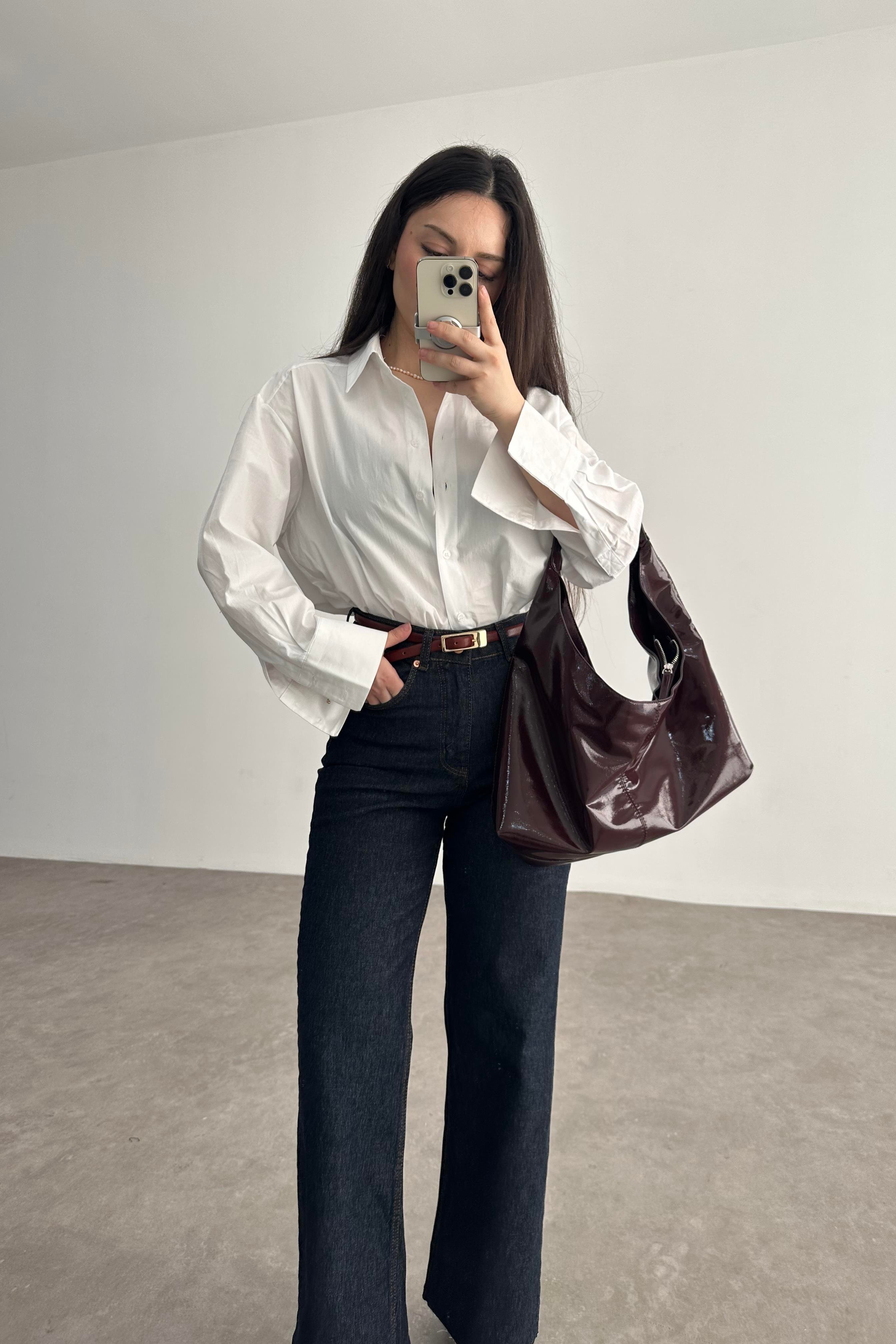 ZRA Dikişli Paça Straightleg Koyu Lacivert