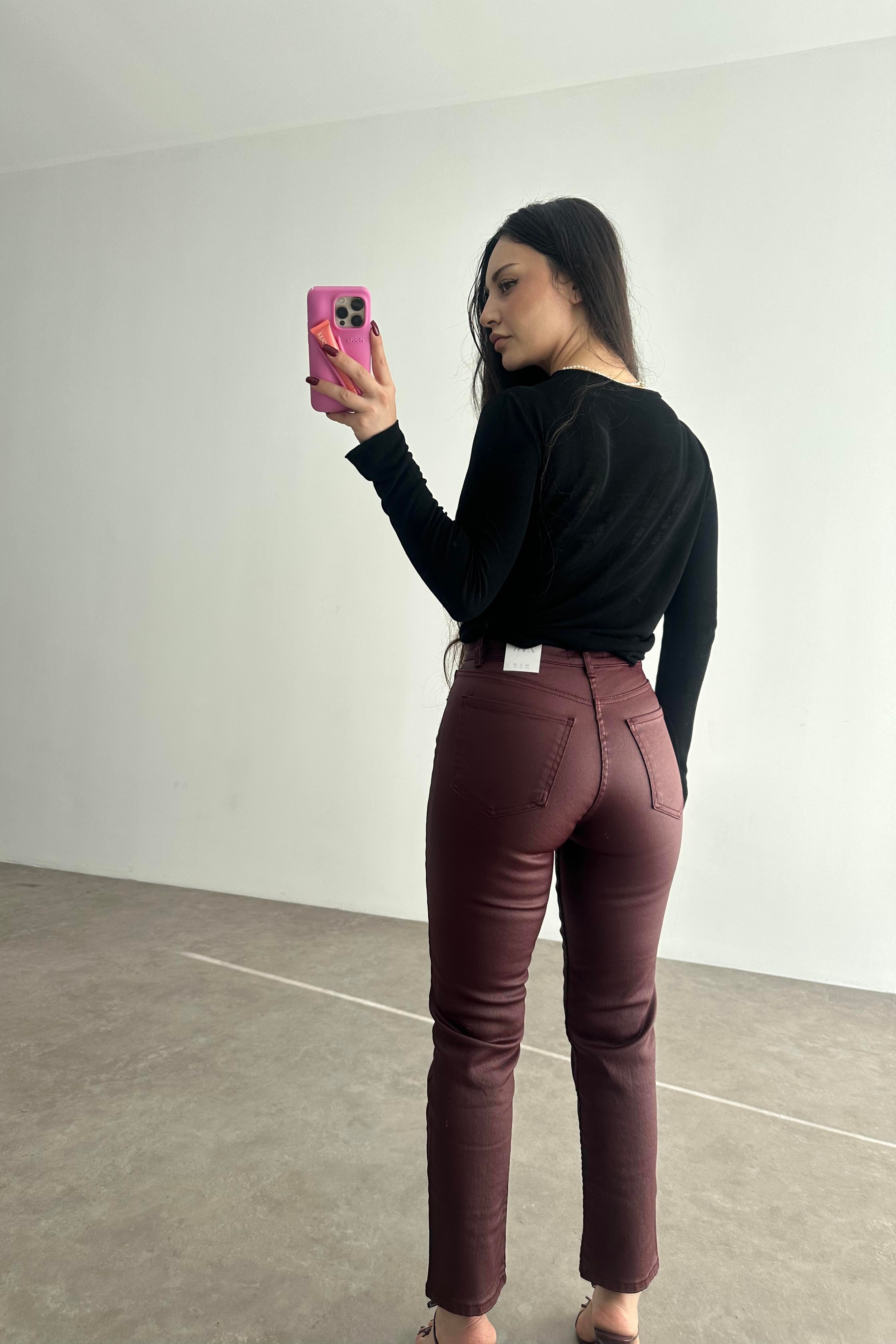 ZRA Mumlu Mom Fit Jean Bordo