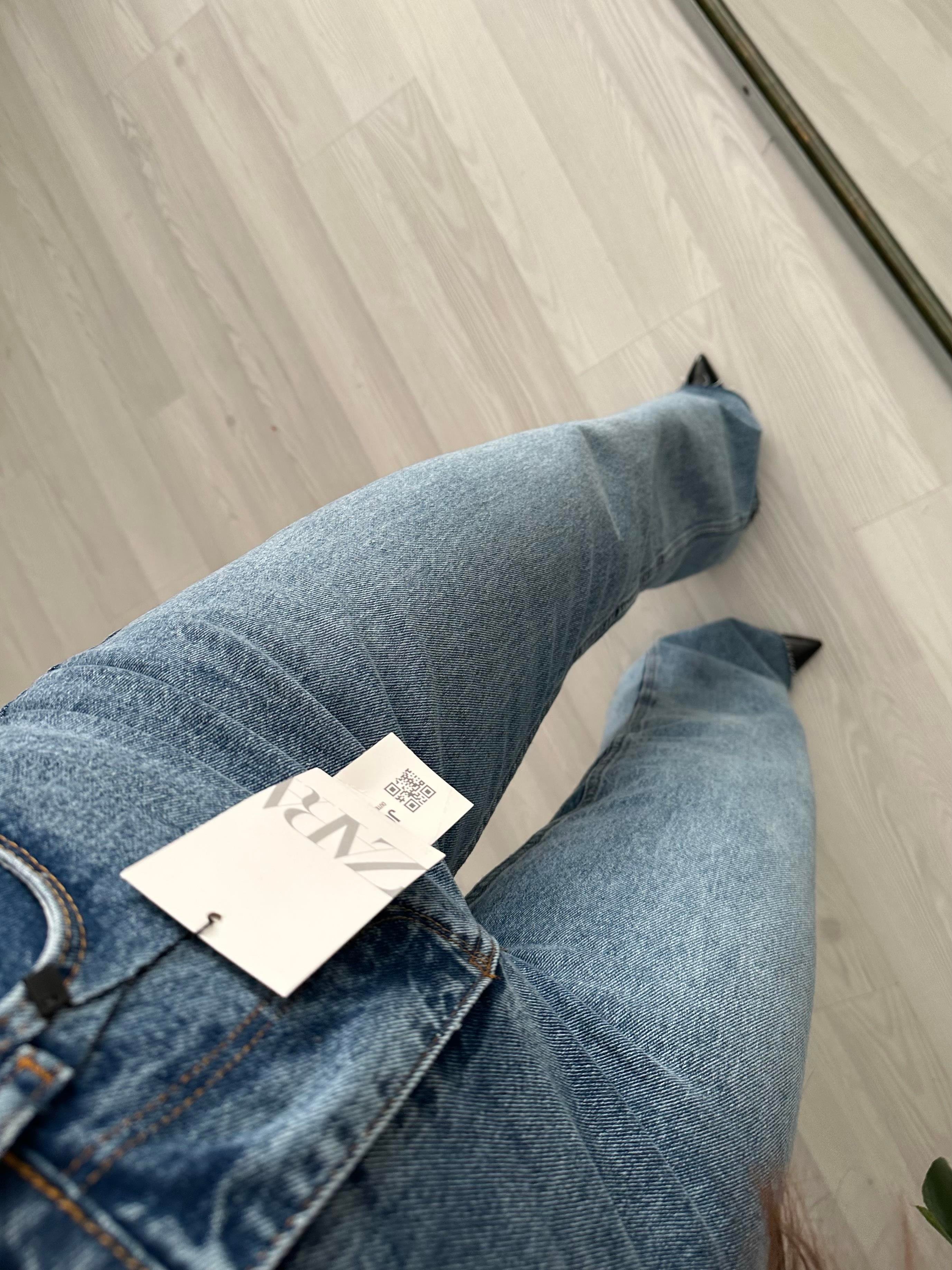 ZRA Premium Straightleg Jean Orta Mavi