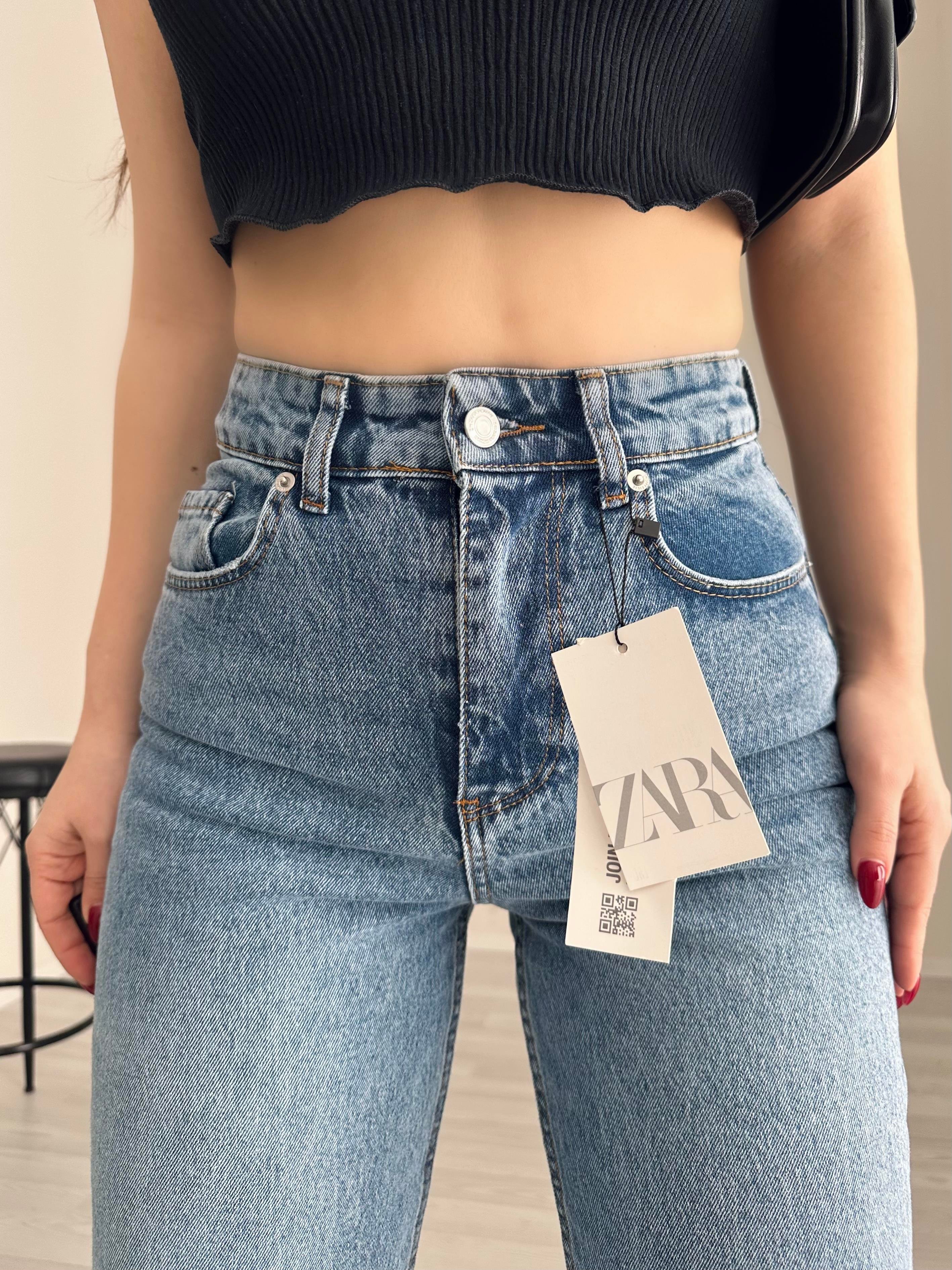 ZRA Premium Straightleg Jean Orta Mavi