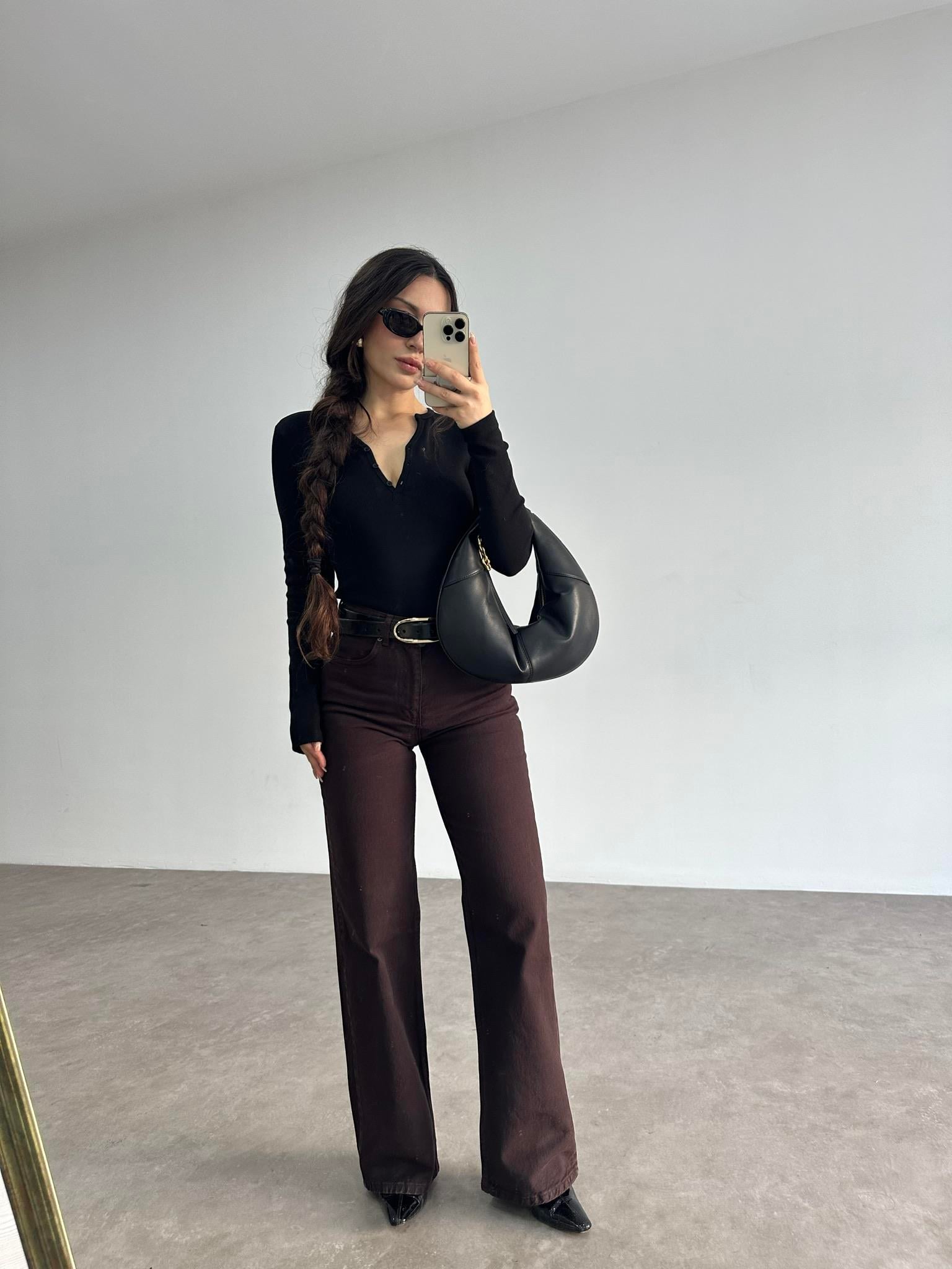 ZRA Straightleg Acı Kahve Jean