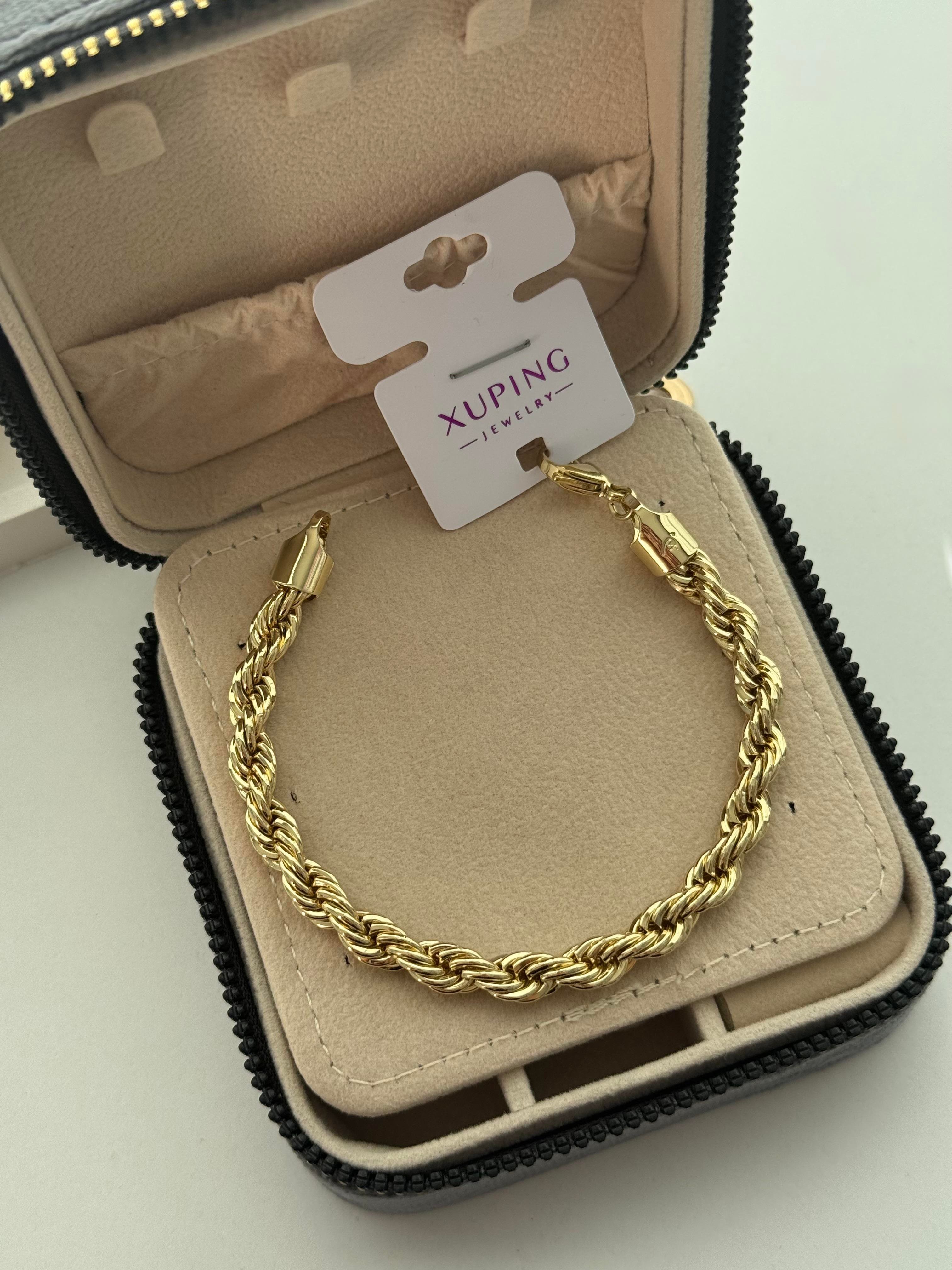 14K KALIN BURGU BİLEKLİK