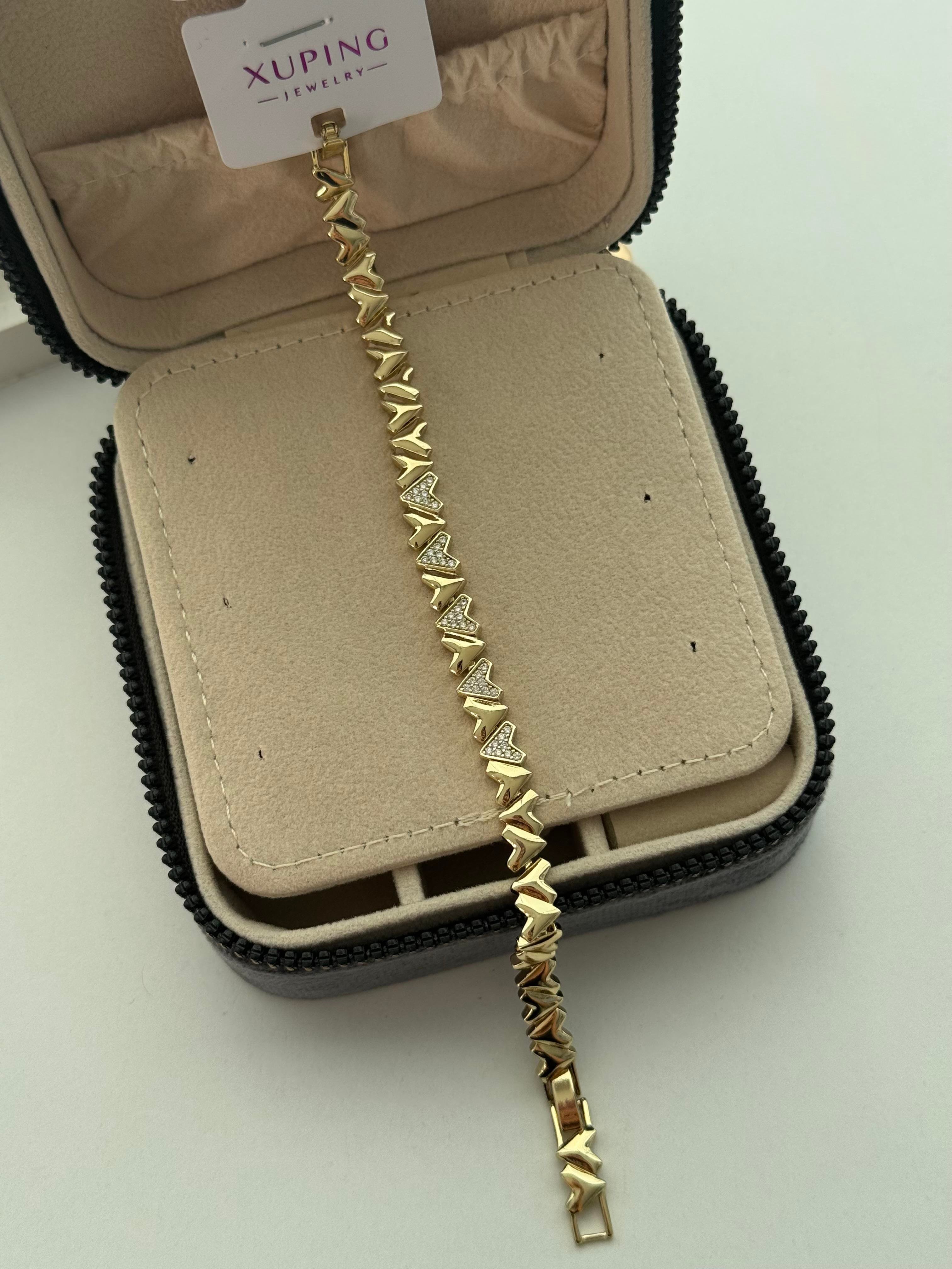 14K KALP DETAY BİLEKLİK