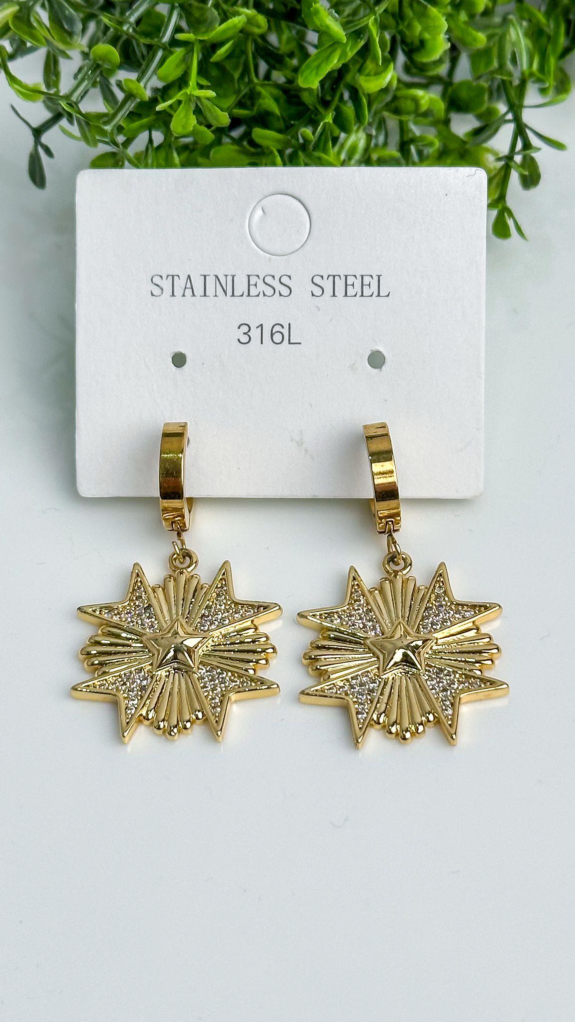 Özel Tasarım Çelik Küpe