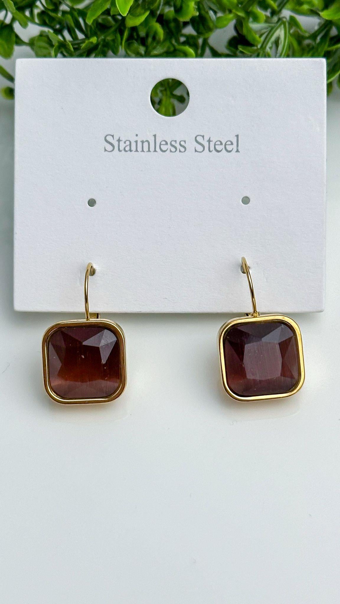 Özel Tasarım Çelik Küpe