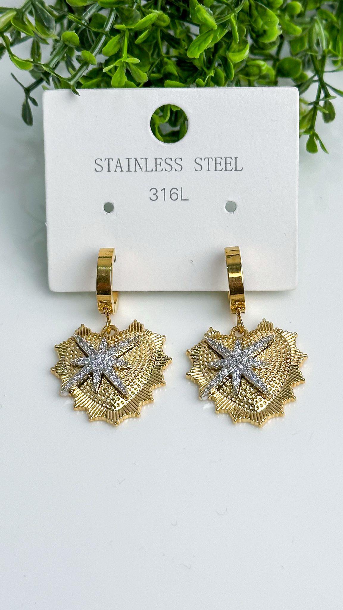 Özel Tasarım Çelik Küpe