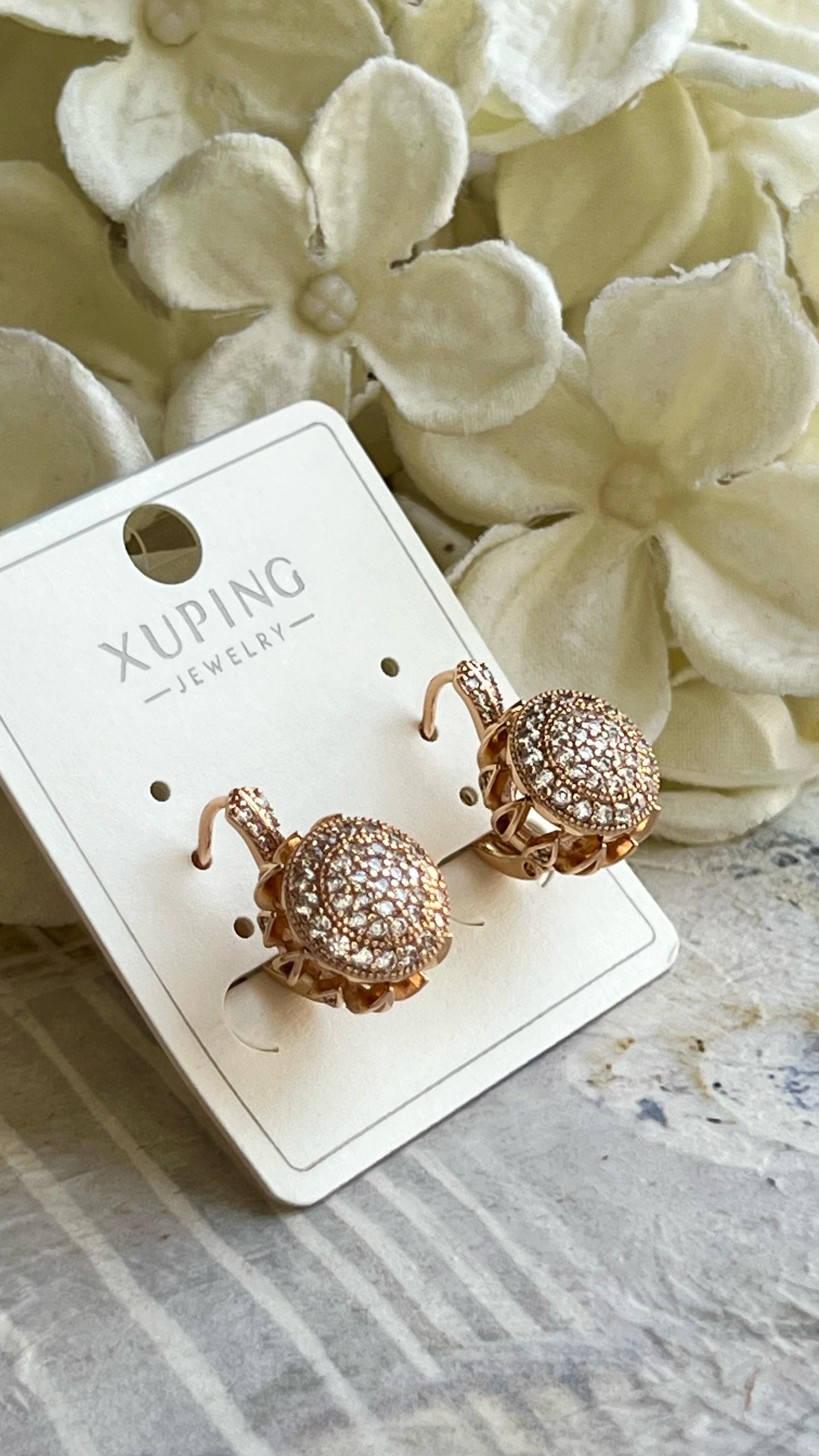 Xuping Özel Tasarım Çelik Küpe