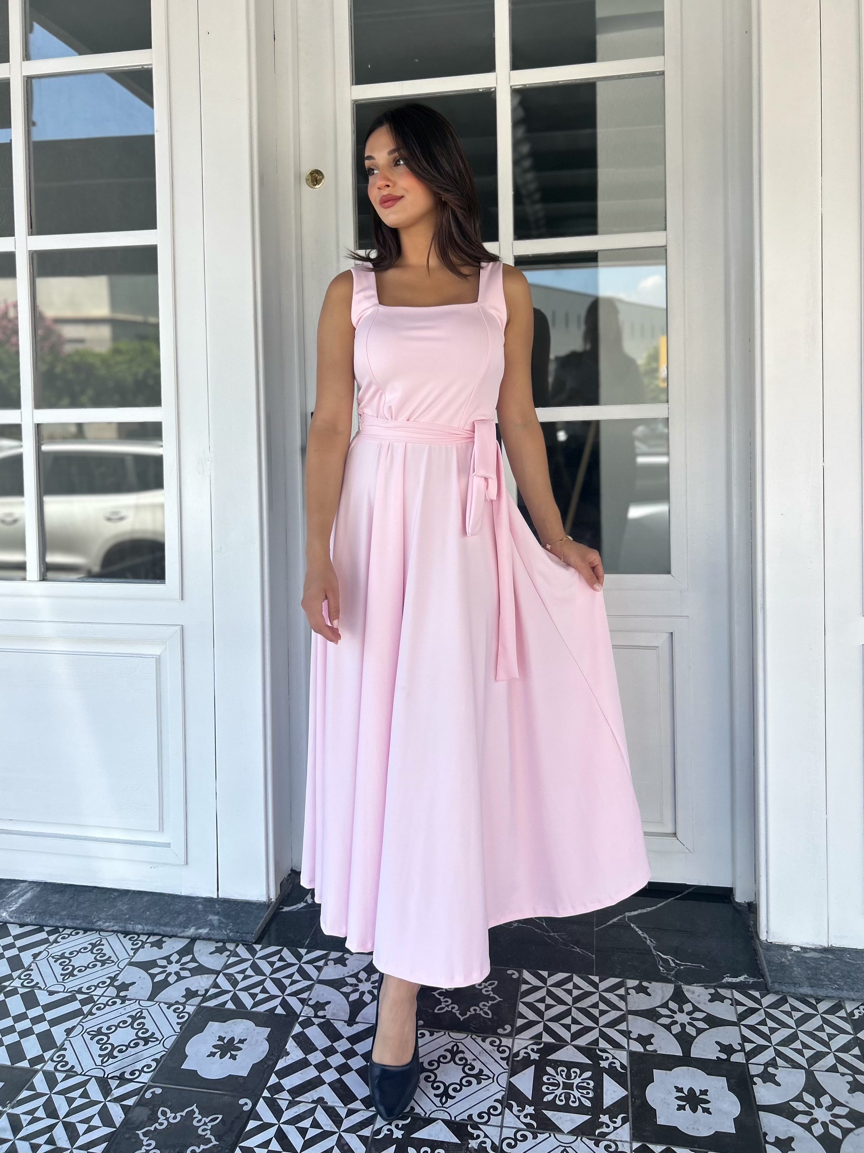 ADEN.ELBİSE.PEMBE