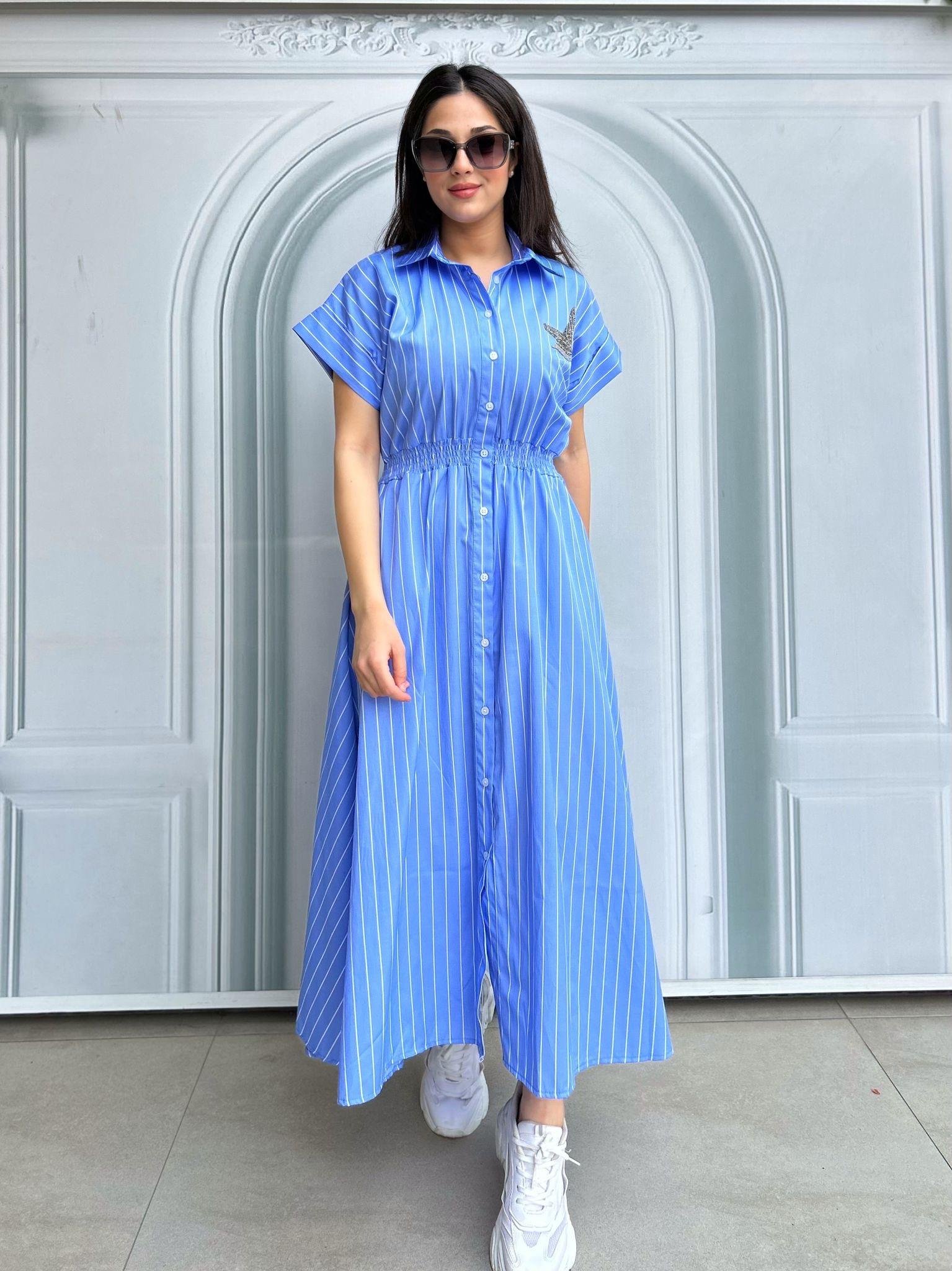 BELİNDA.ELBİSE.BEBEMAVİ