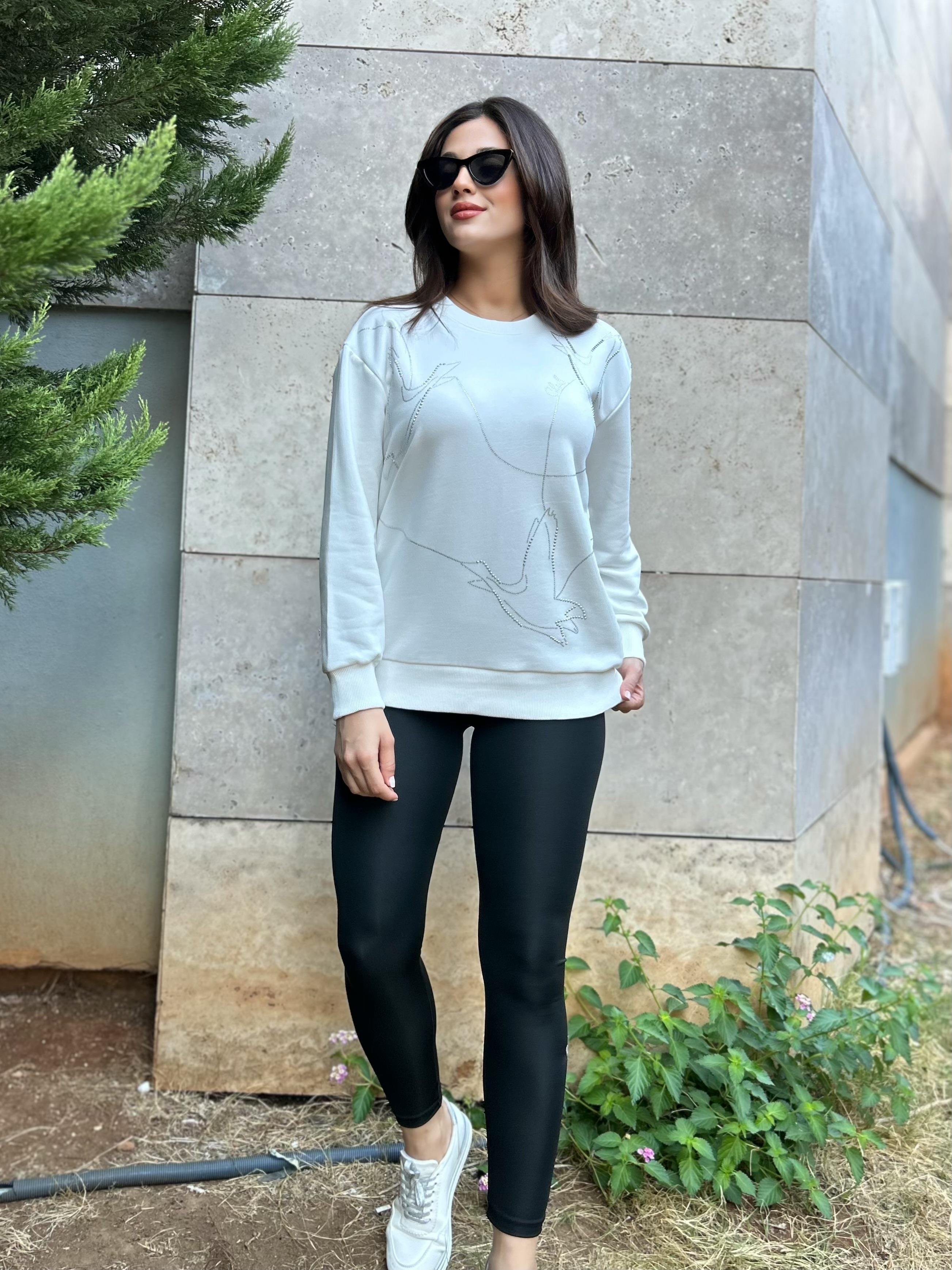 BYM.SWEATSHİRT.BEYAZ
