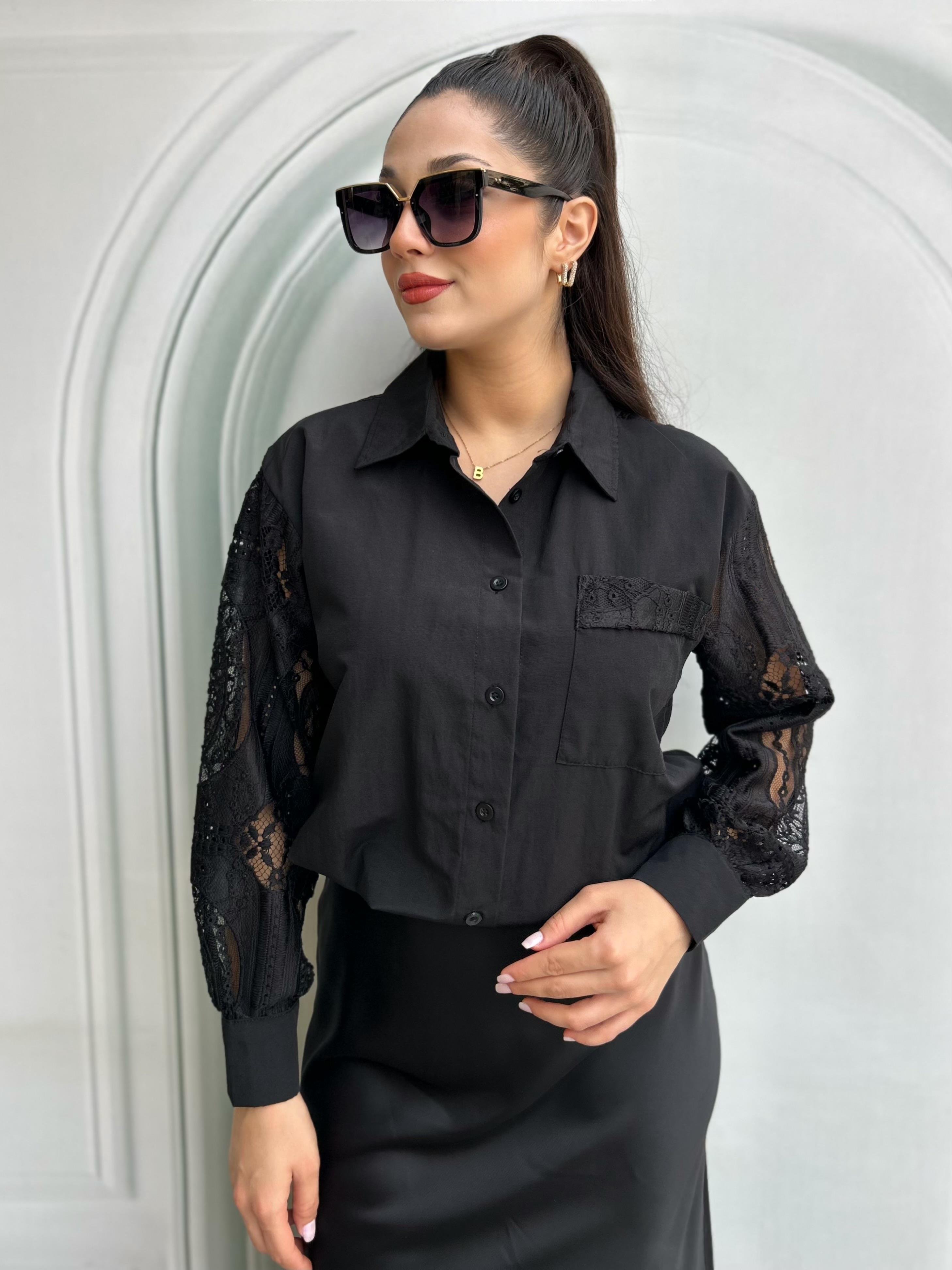 CANDY.GÖMLEK.SİYAH