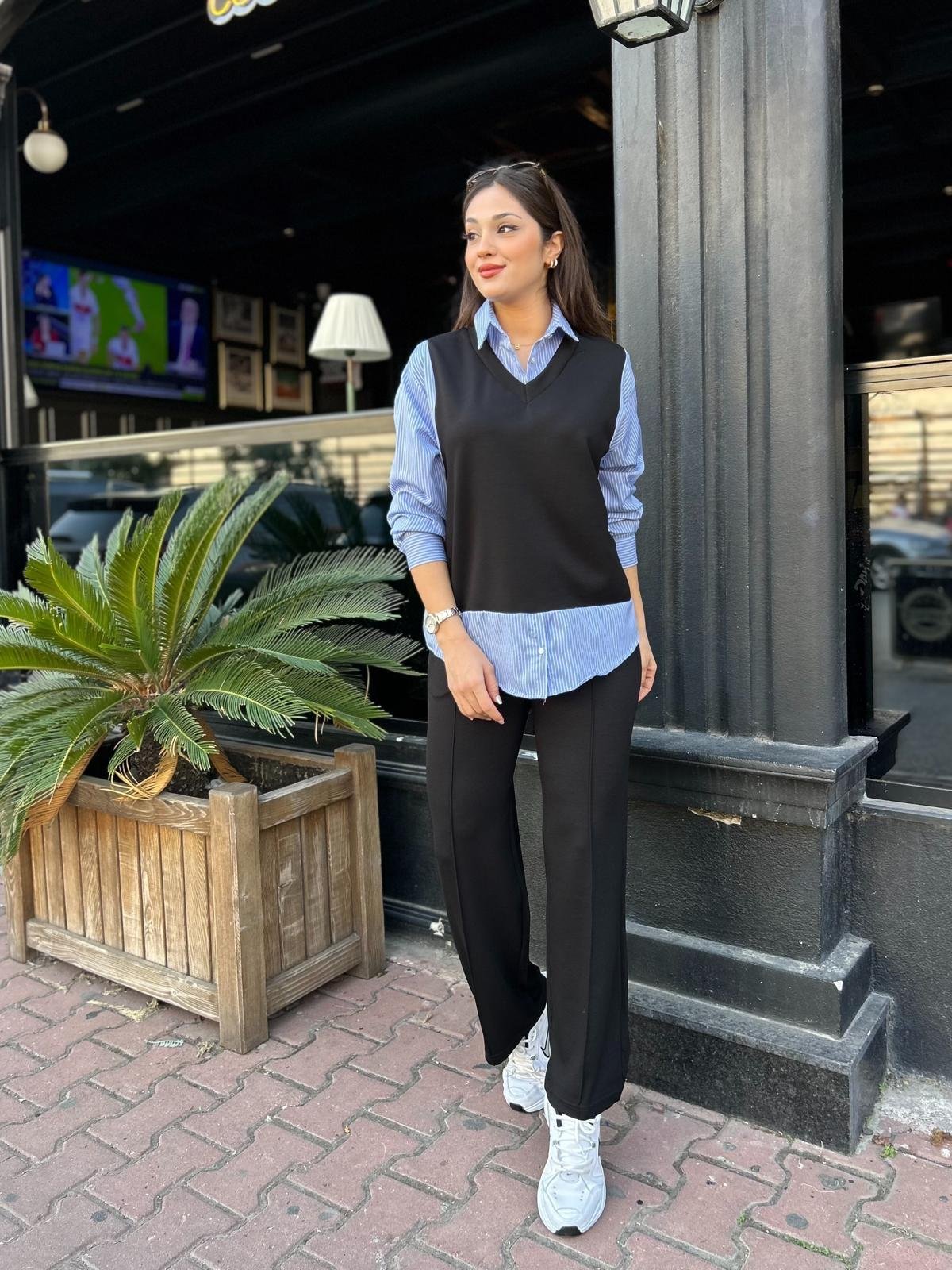 GOODNESS.İKİLİ.TAKIM.SİYAH