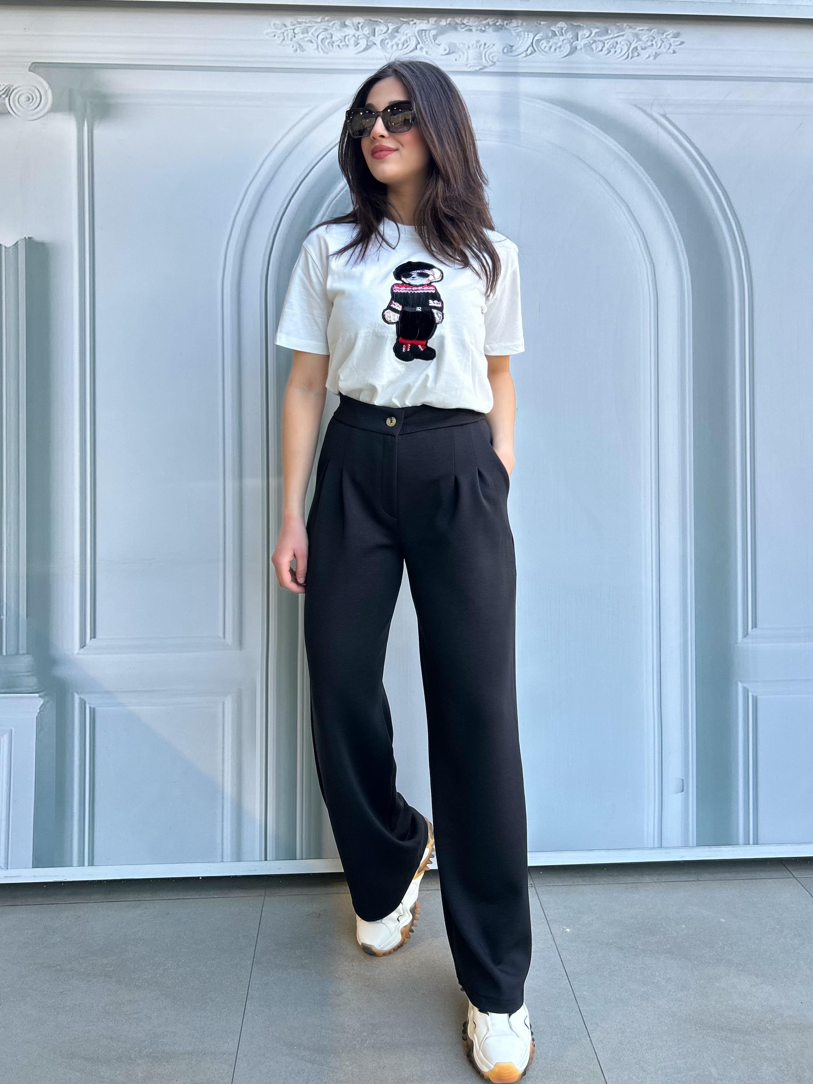 ORJİNAL.MARKA.SİYAH.PALAZZO.PANTOLON