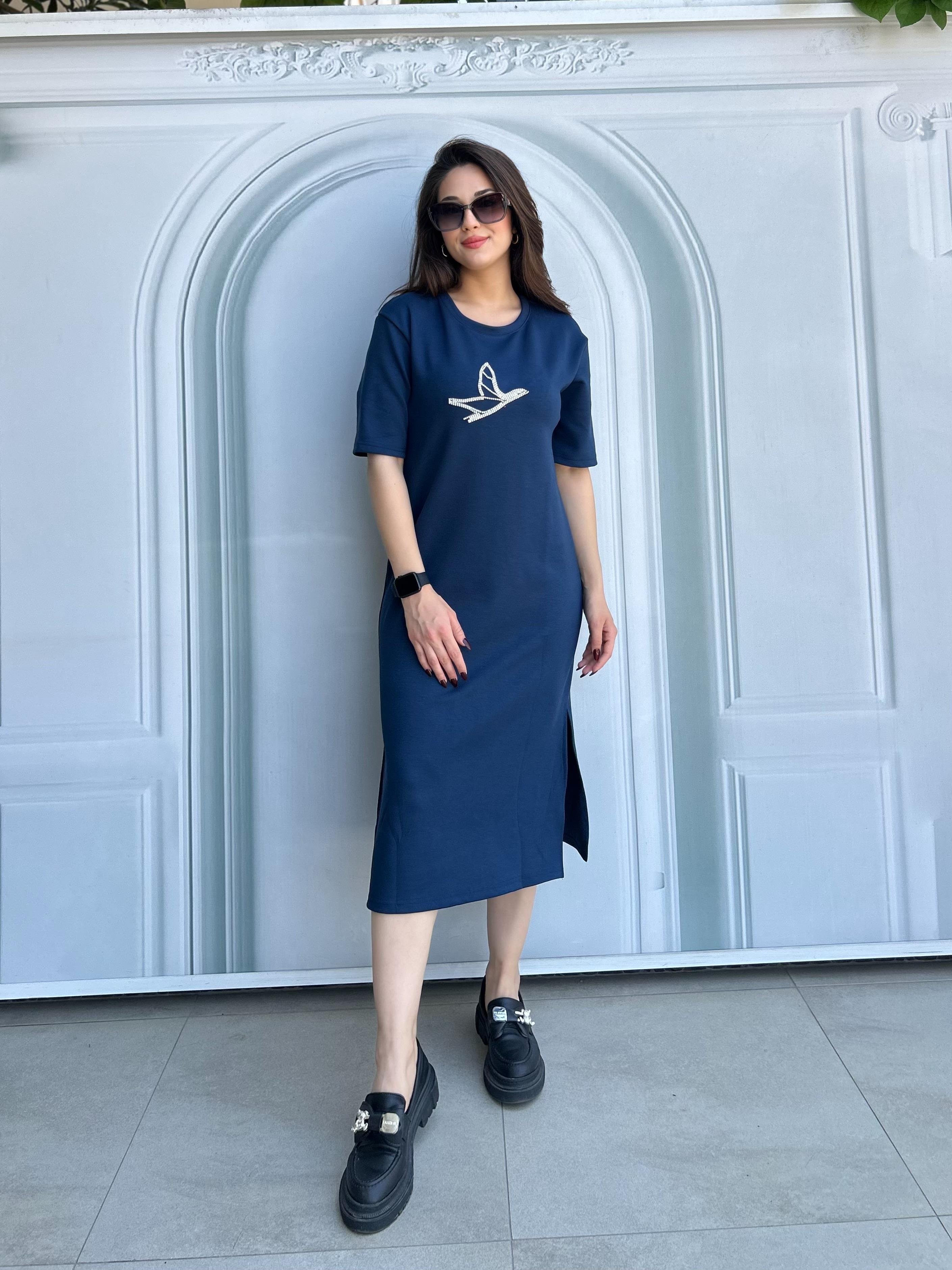 SARAH.ELBİSE.LACİVERT