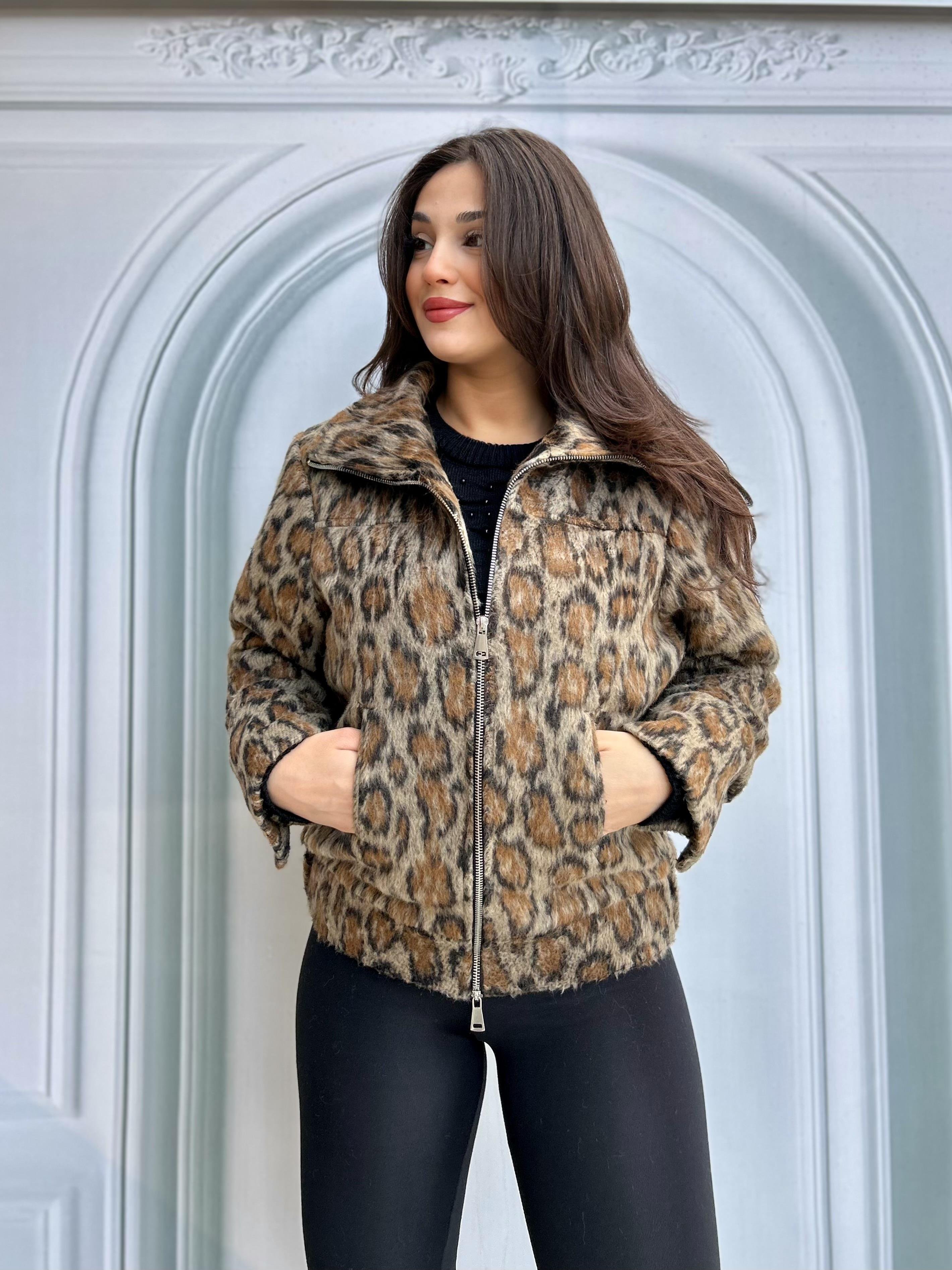 YUMUŞACIK.LEOPAR.CEKET