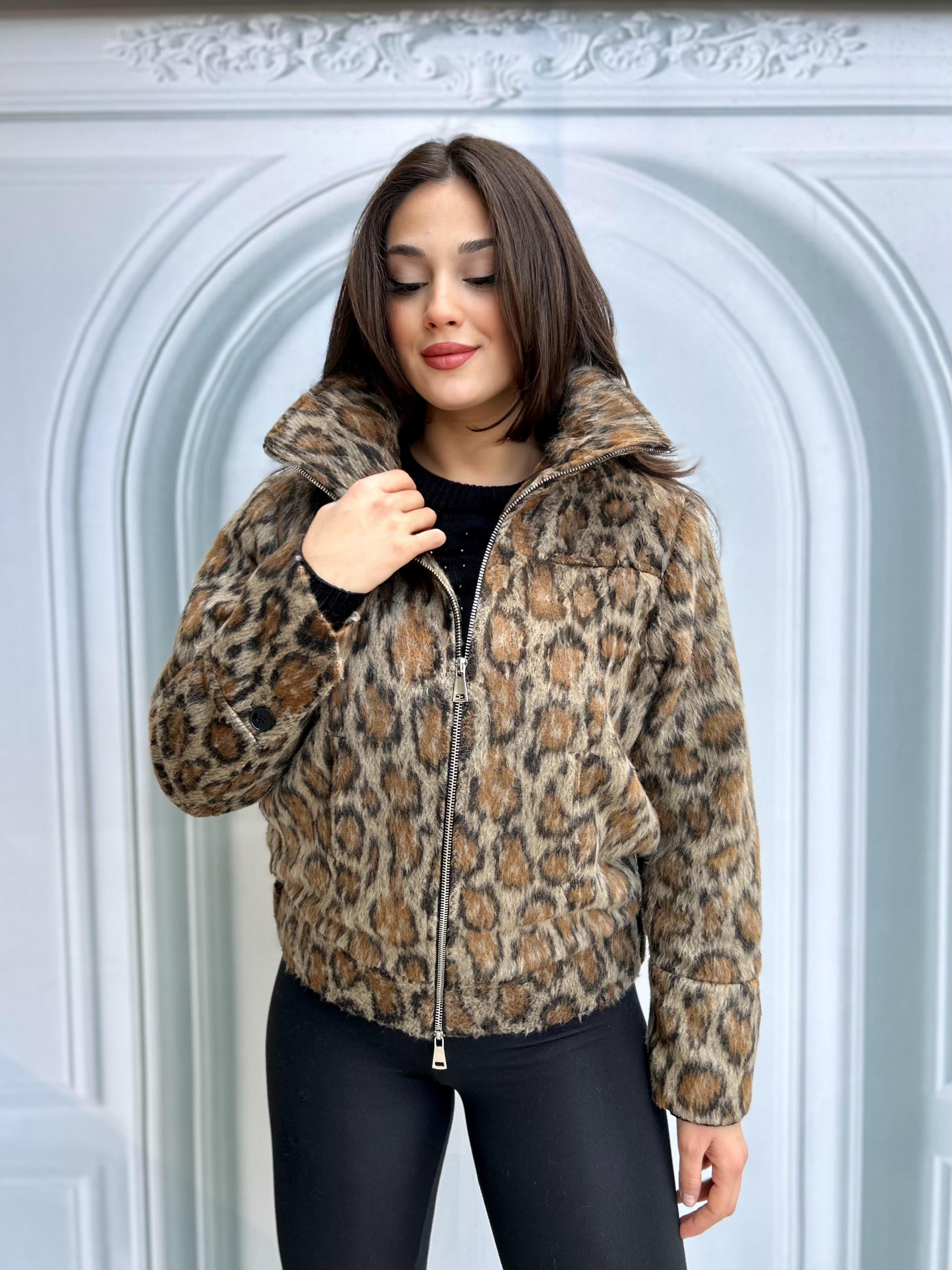 YUMUŞACIK.LEOPAR.CEKET