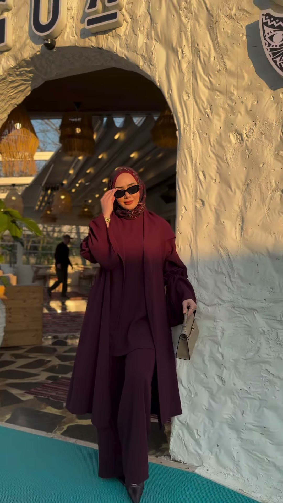 Sahra Üçlü Takım (Kırmızı)