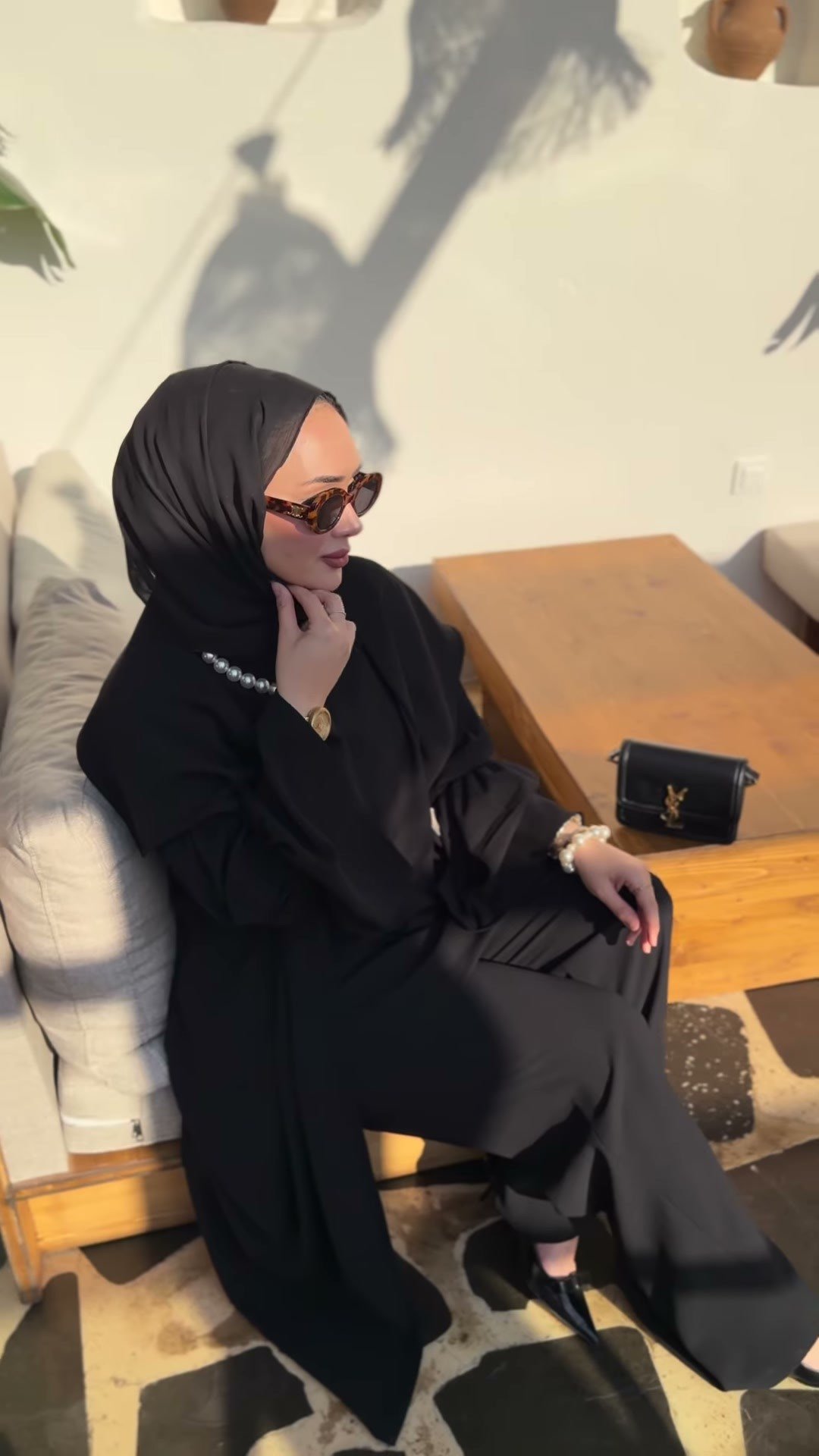 Sahra Üçlü Takım (Siyah)