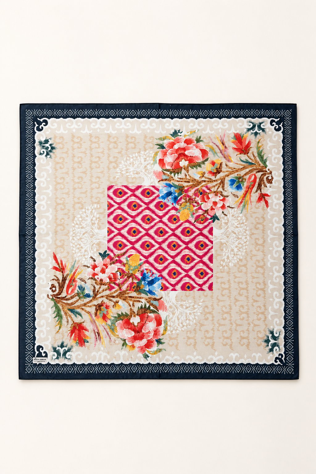 Desenli Soft Eşarp - 038
