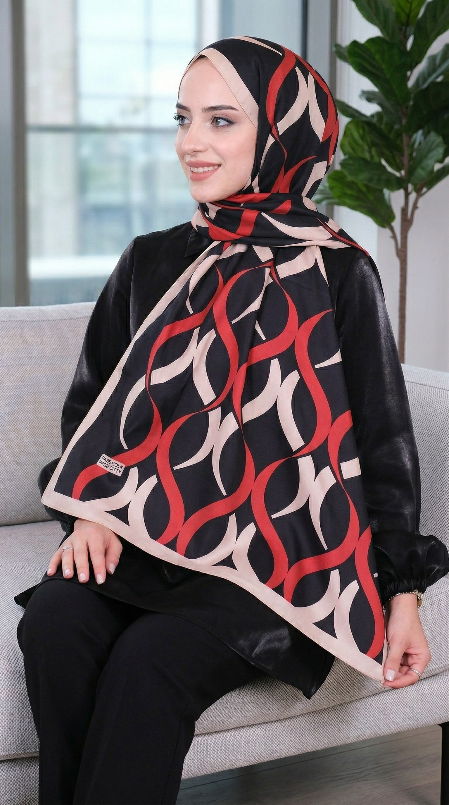 Desenli Soft Şal - 024