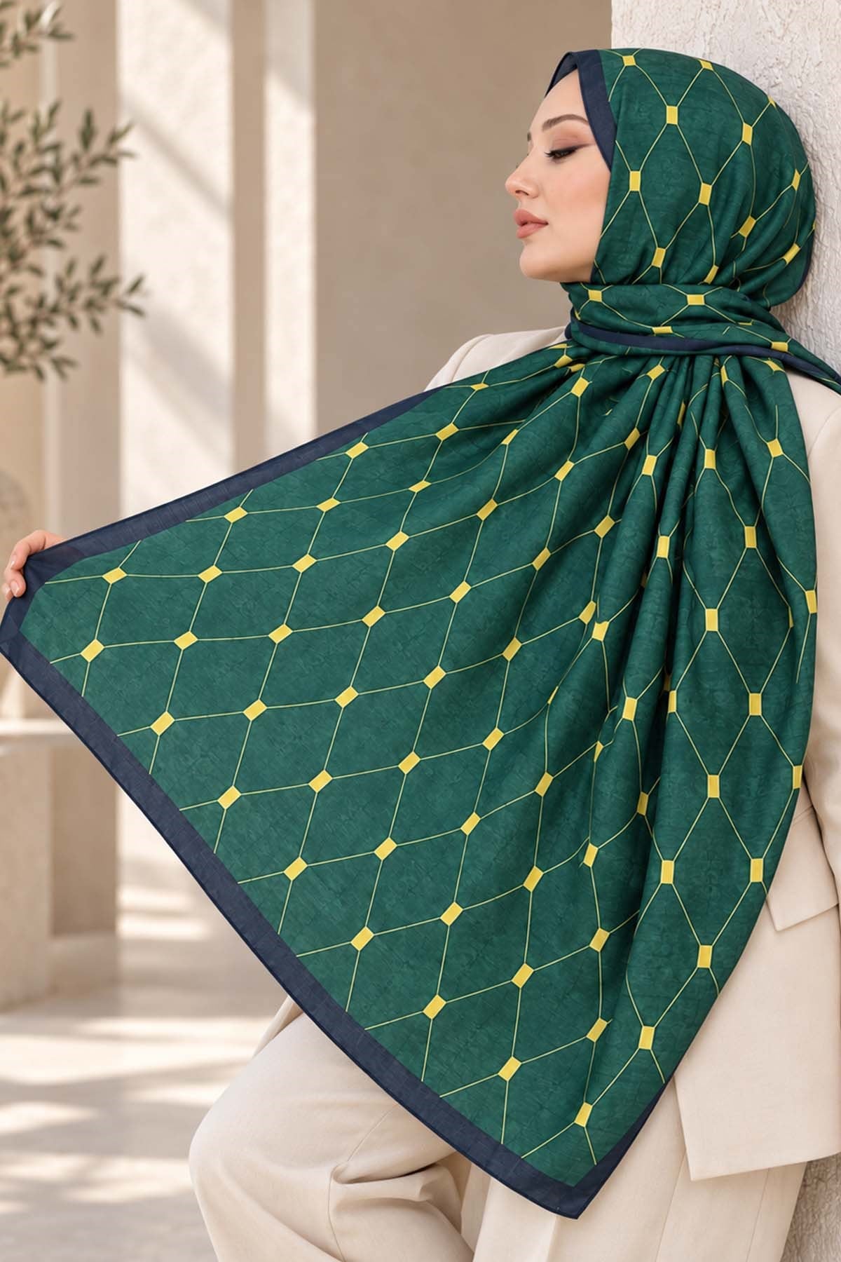 Desenli Soft Şal - 025