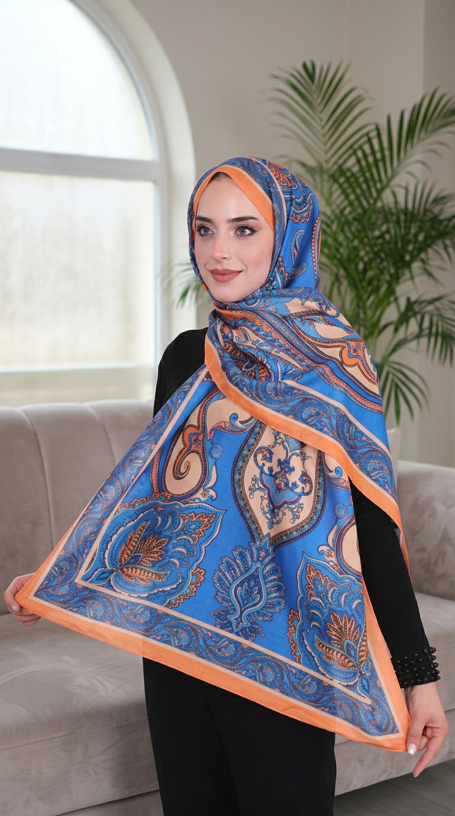 Desenli Soft Şal - 081