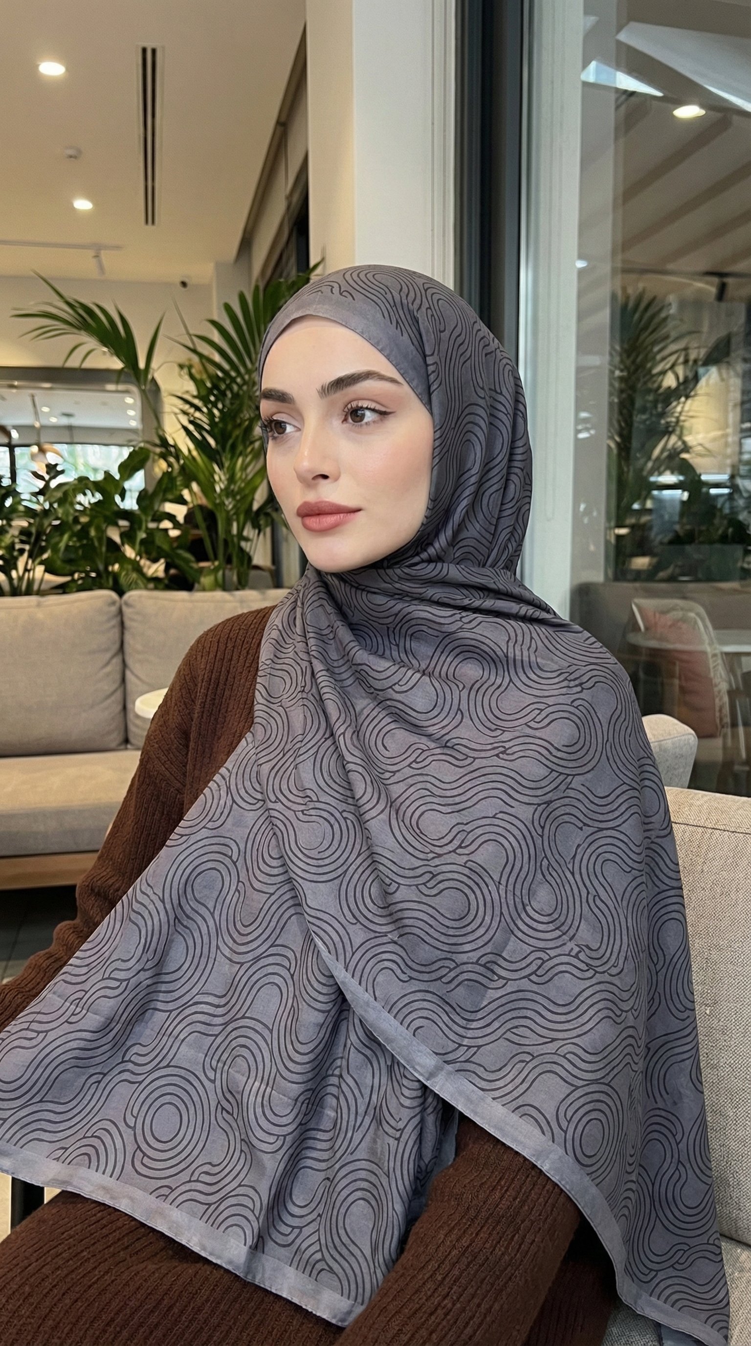 Desenli Soft Şal - 139