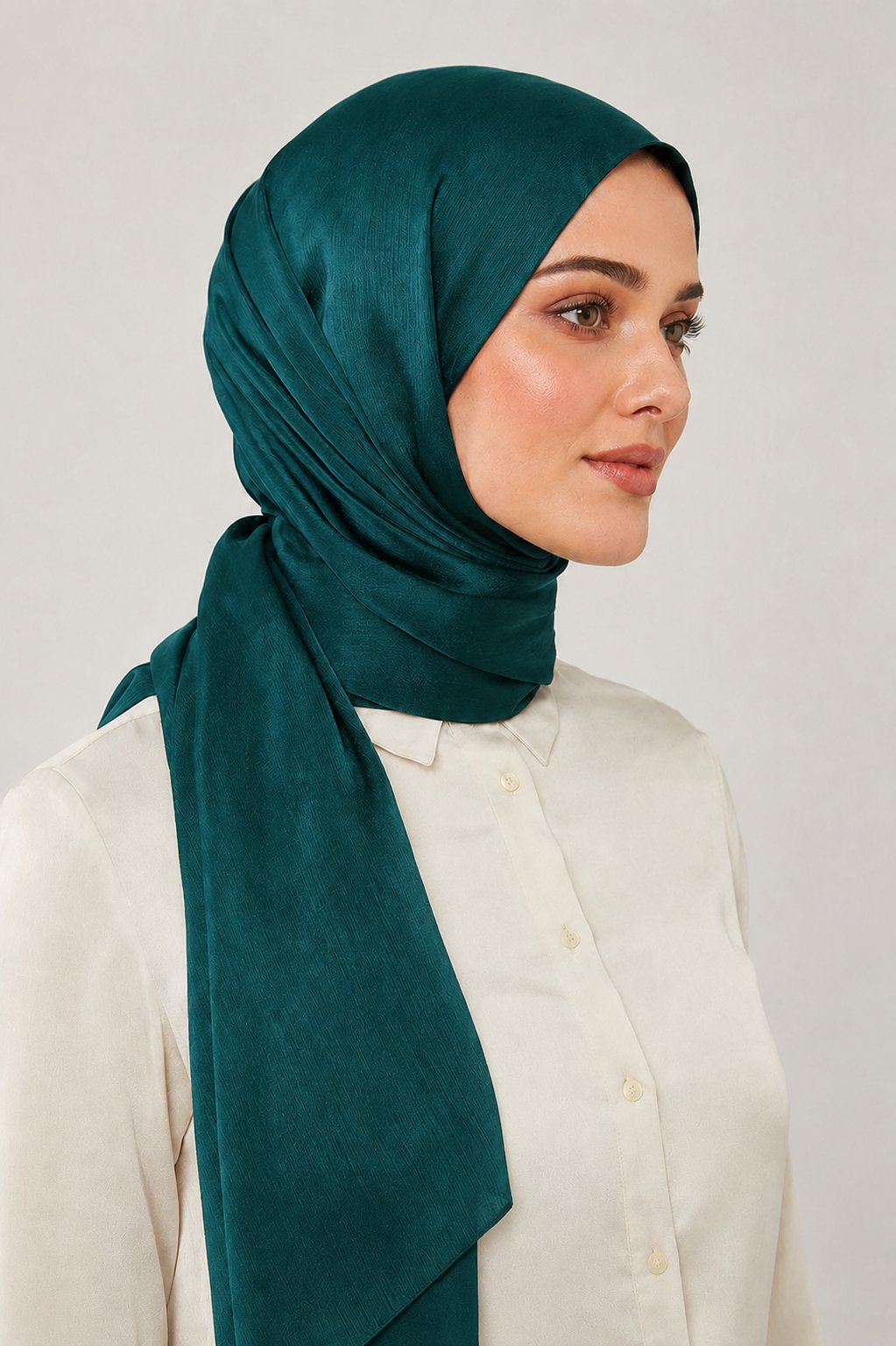 Zümrüt Yeşili Janjan Şal - 109