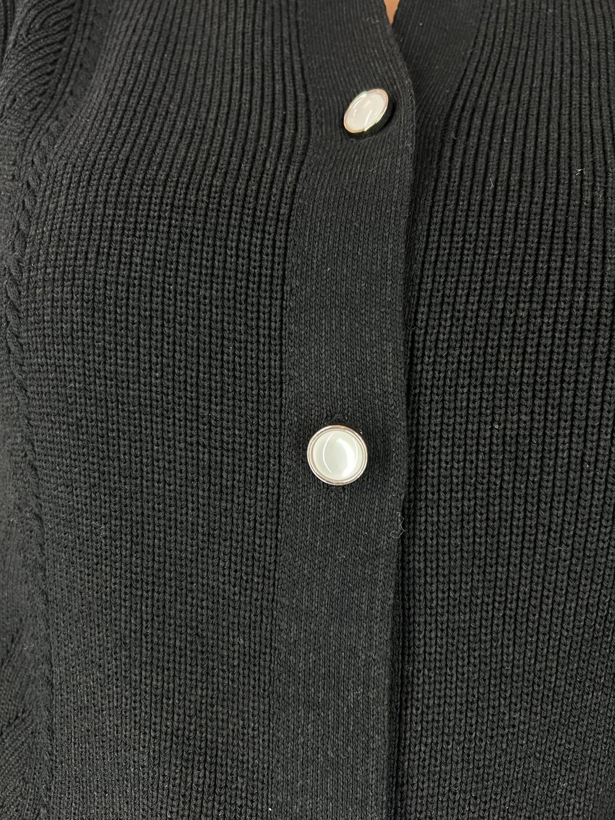 She Hırka Siyah Std 