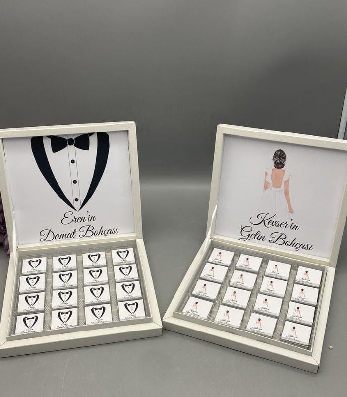 damat bohcası gelin bohcası çikolatası