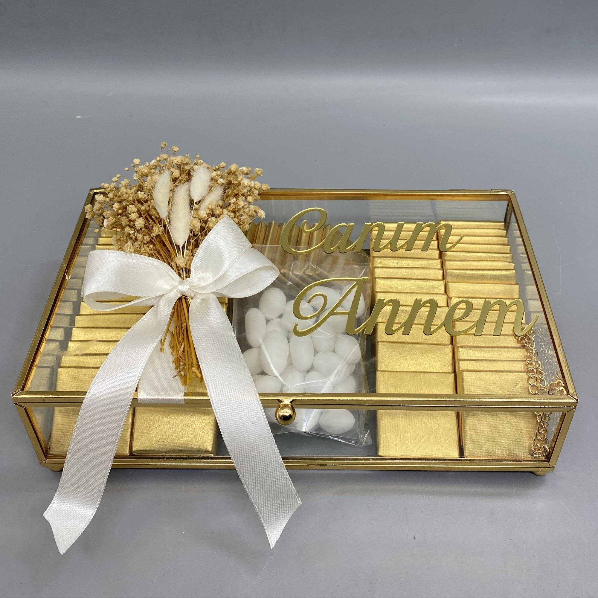 İsteme Çikolatası - Gold Çikolata Kutusu 