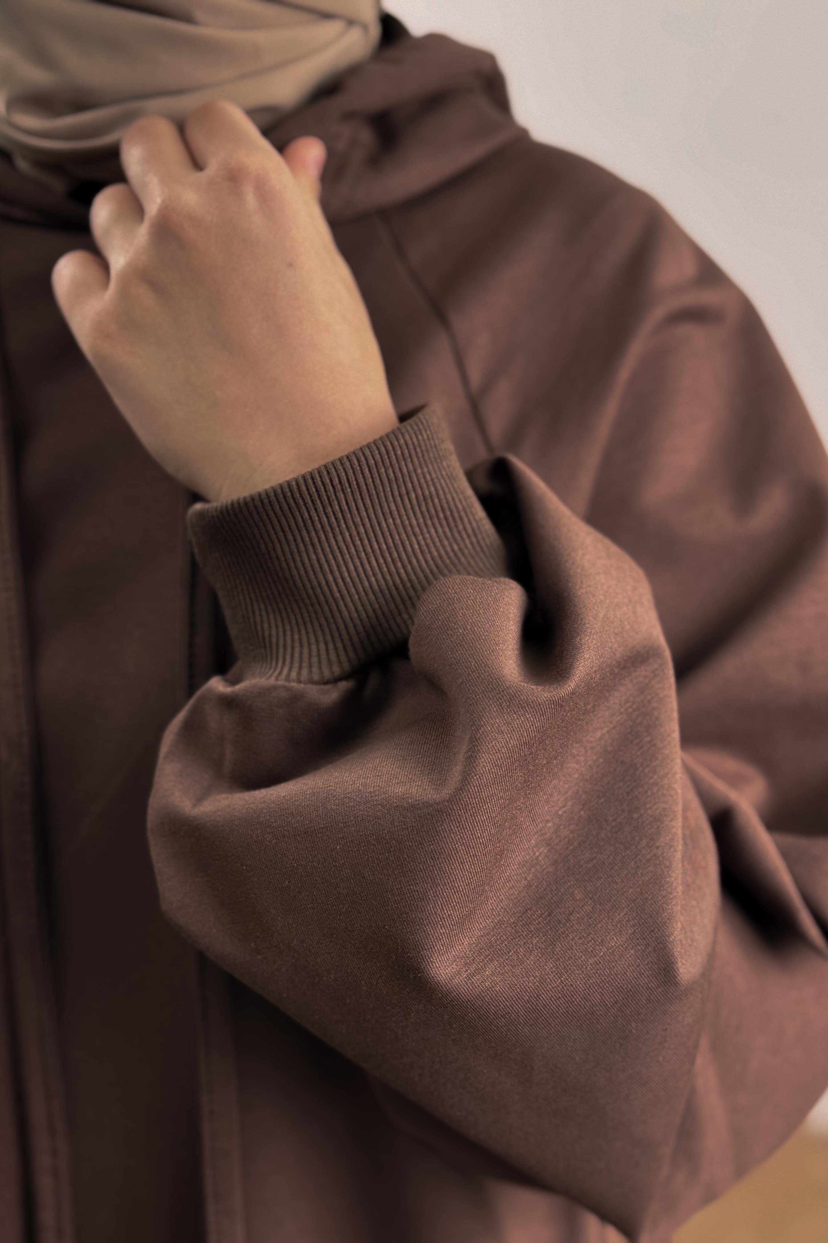 Ande Tesettür, Classic Uzun Tunik, Classic Uzun Tunik - Acı kahve