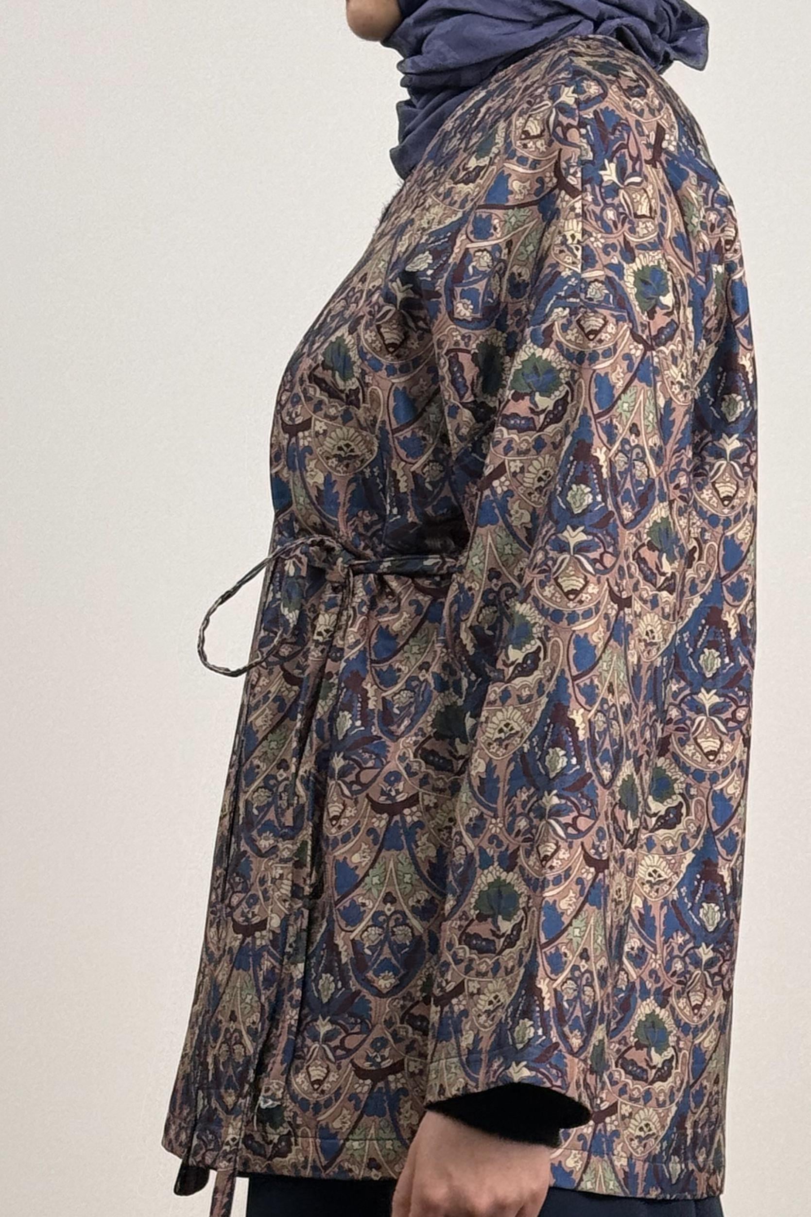 Ande Tesettür, Kapitone Kimono, Kapitone Kimono - Desen 1