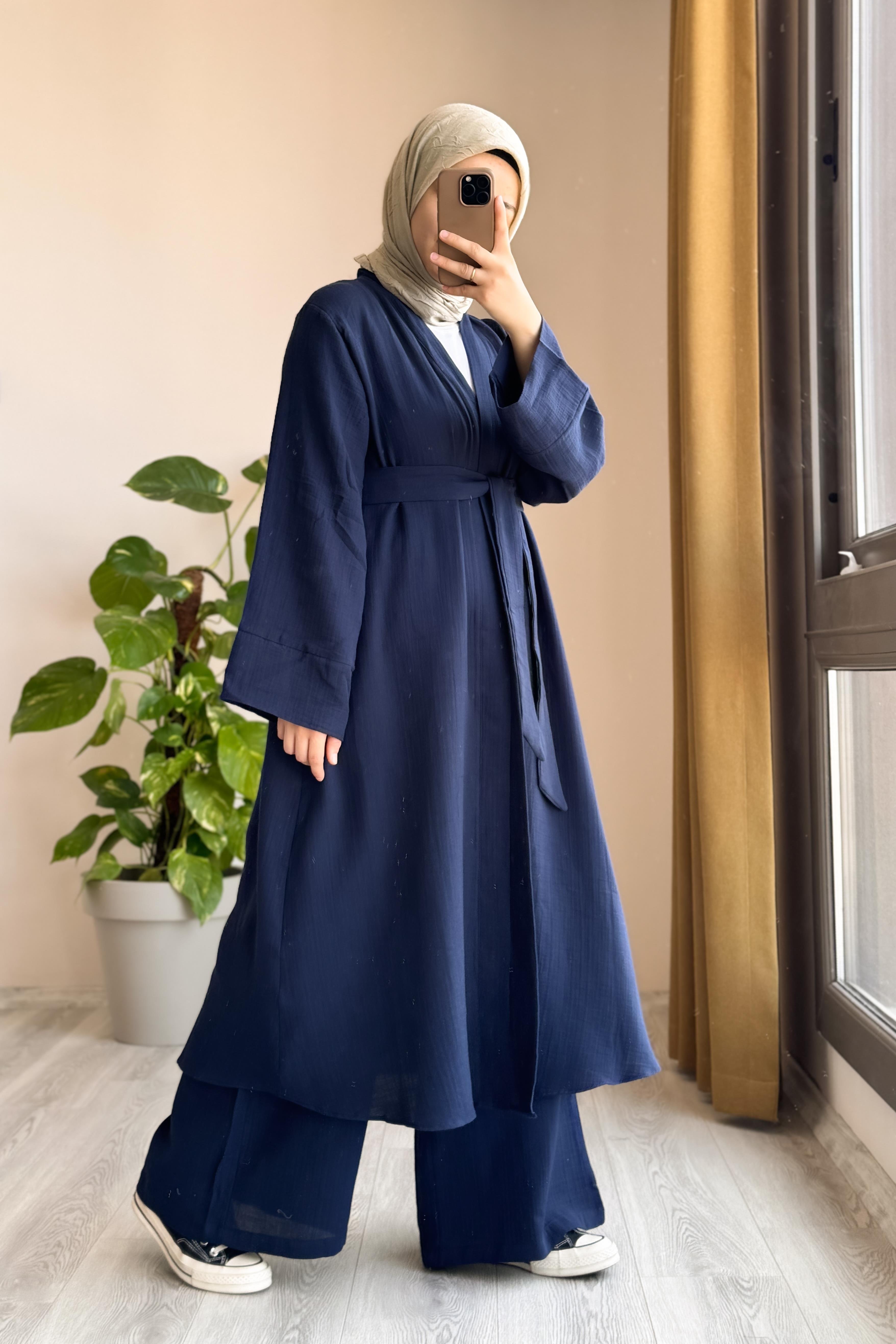 ANDE TESETTÜR, Kimono Takım, Kimono Takım- Lacivert
