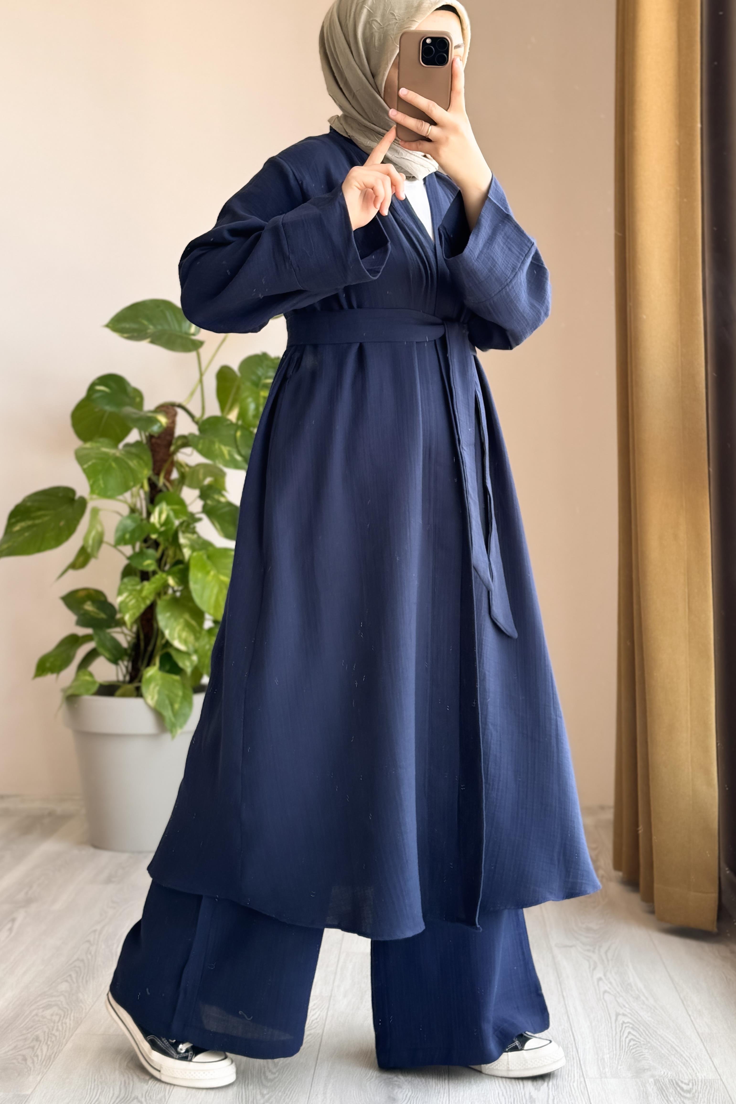 ANDE TESETTÜR, Kimono Takım, Kimono Takım- Lacivert
