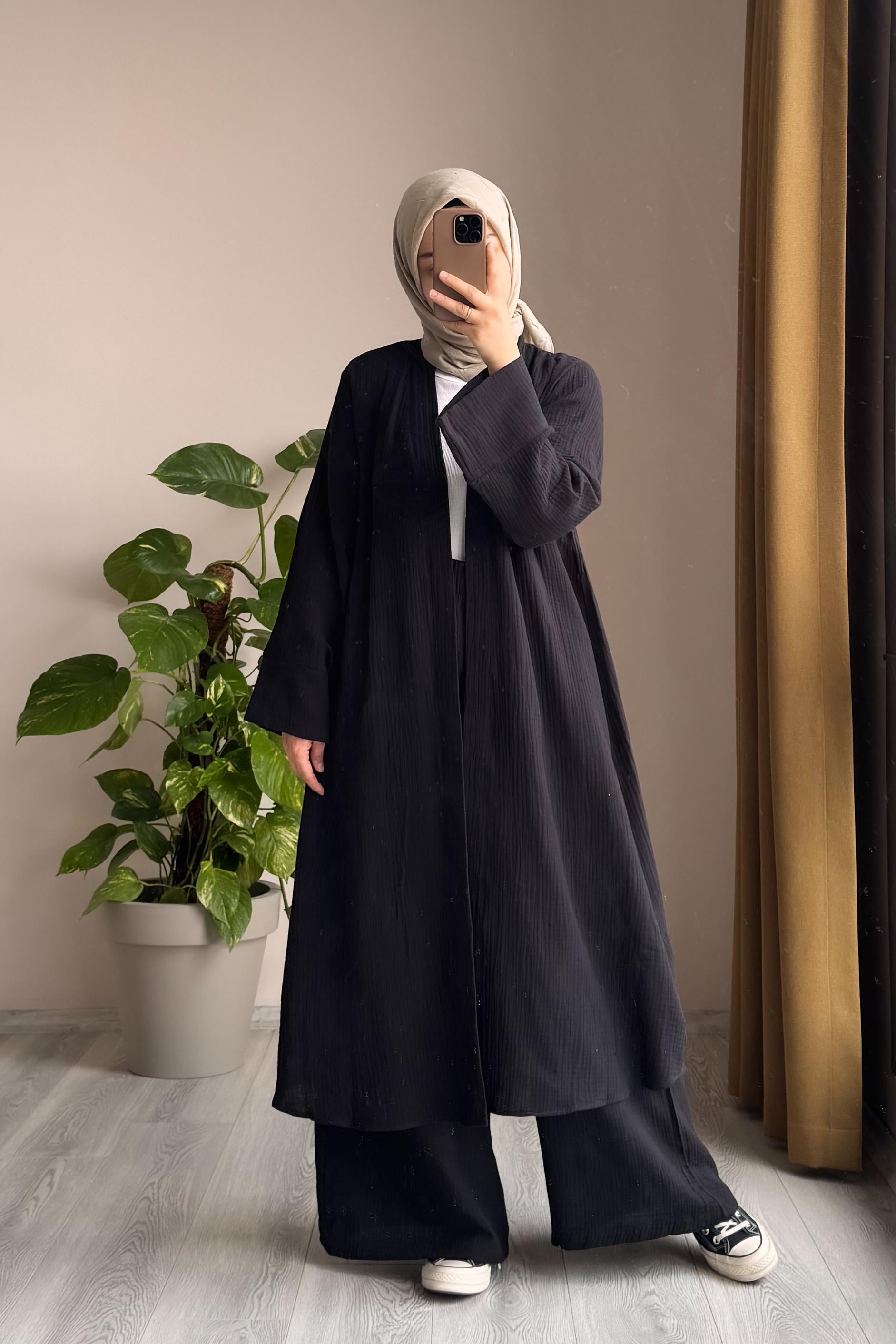 ANDE TESETTÜR, Kimono Takım, Kimono Takım- Siyah