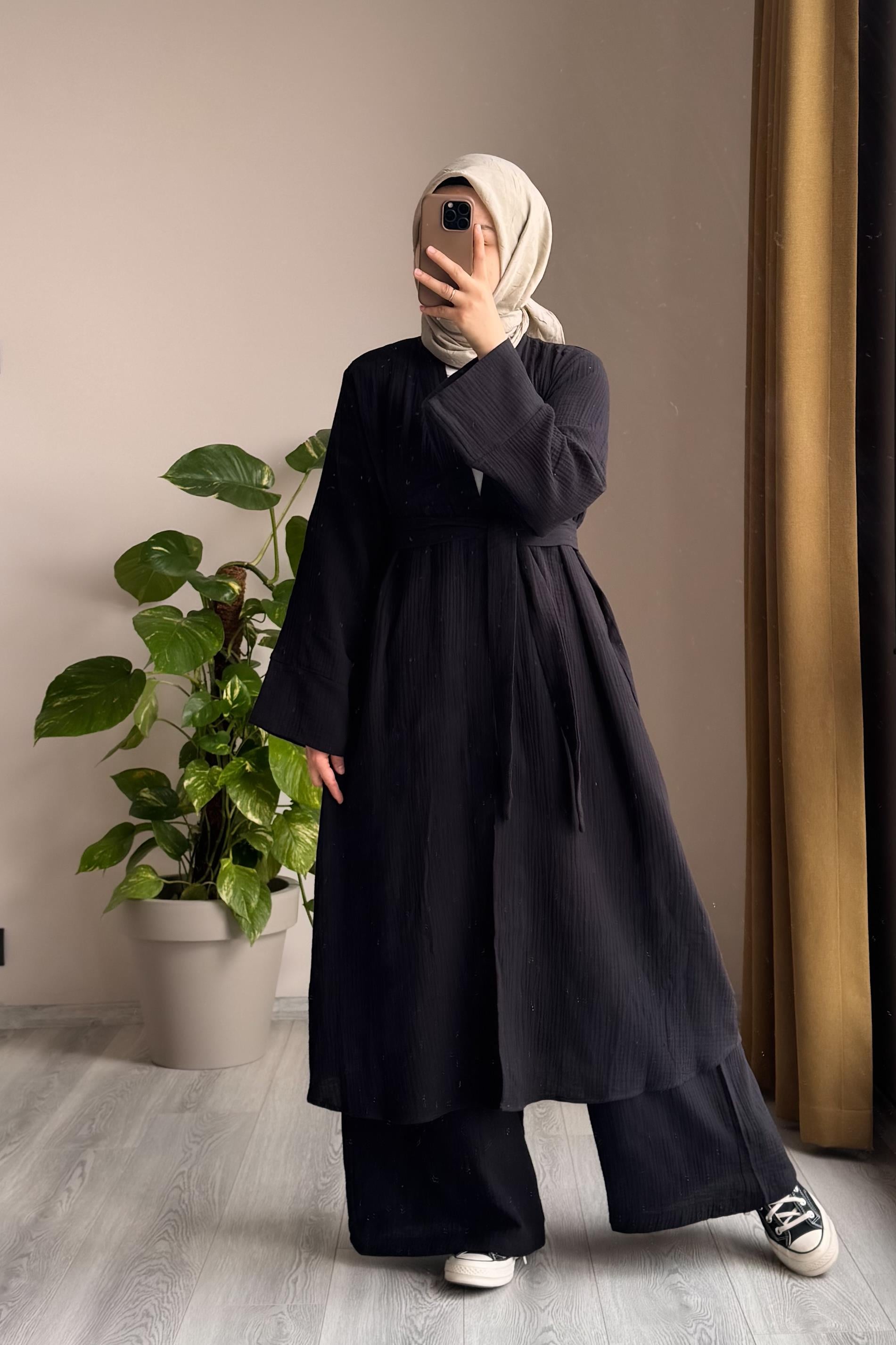 ANDE TESETTÜR, Kimono Takım, Kimono Takım- Siyah