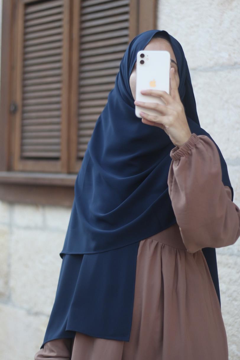 ANDE TESETTÜR, M. İpeği Şal, M. İpeği Şal - Lacivert